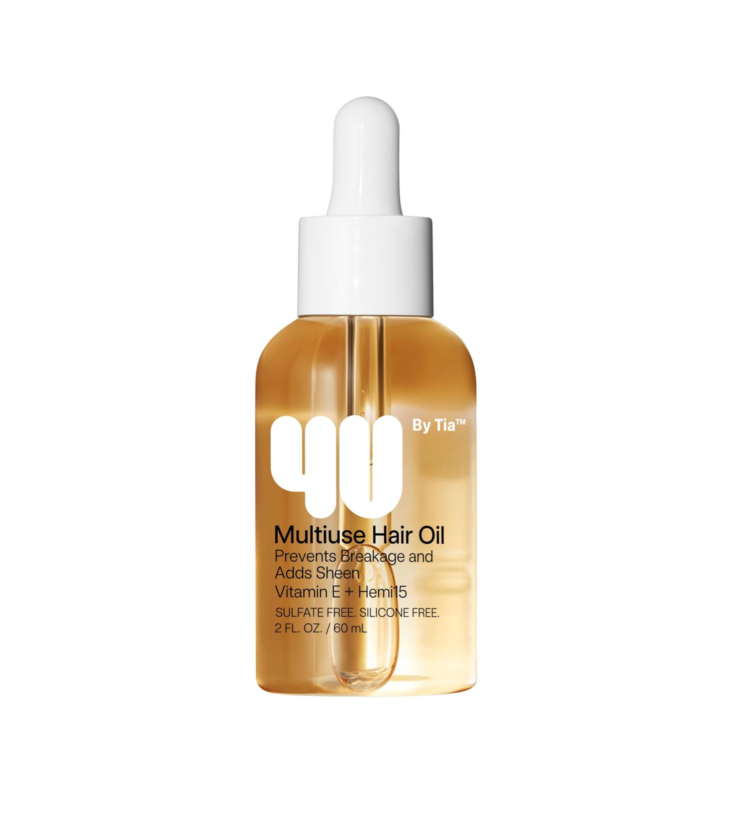 Buy 4U by Tia Multi-Use Hair Oil - Nourish Repair & Frizz Control with Natural Ingredients | 2 fl oz - International Shipping Available - Buy Online on GoSupps.com