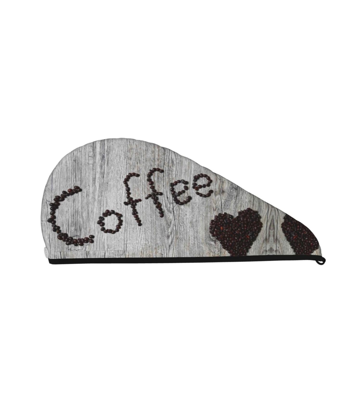 Shop Super Absorbent Microfiber Hair Towel for Women - Quick Dry Coral Velvet Hair Wrap for Long Curly & Thick Hair | Coffee Beans On Board - Buy Online on GoSupps.com