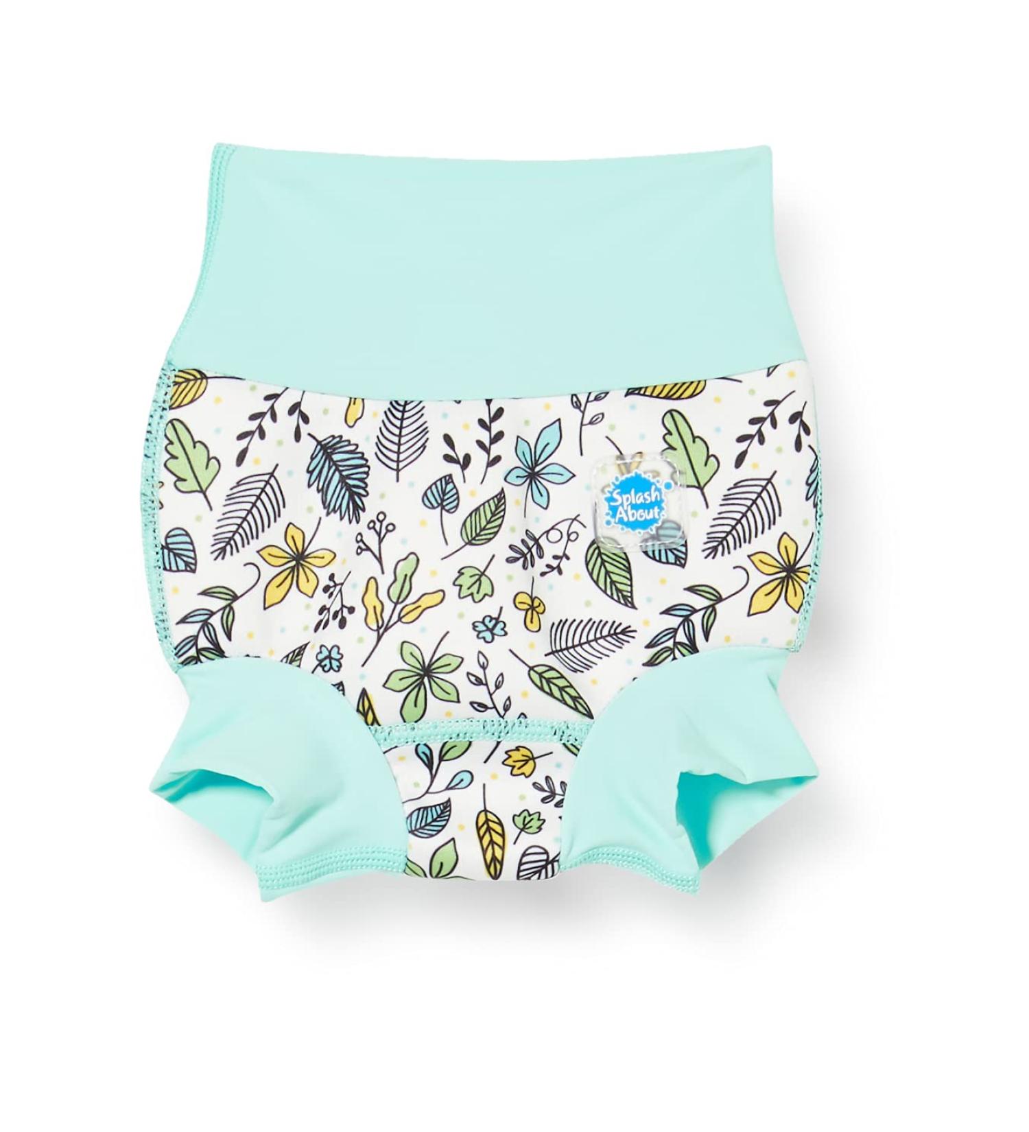 Splash About Happy Nappy Reusable Swim Nappy Fallen Leaves 3-6 Months - Buy Online on GoSupps.com