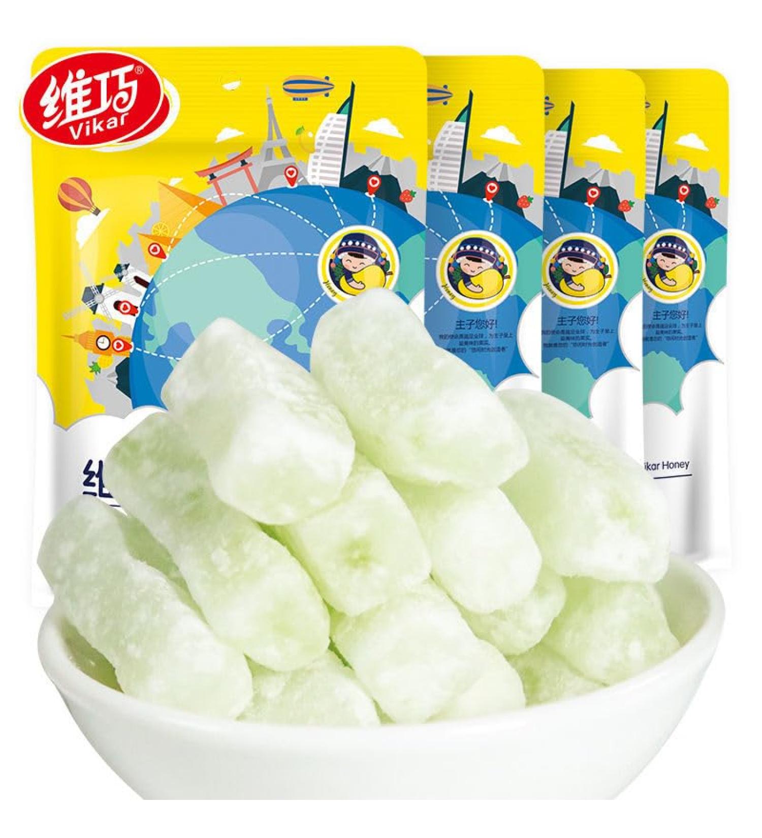 Winter melon candy250g/8.81oz Guangdong old-fashioned rock sugar winter melon strips preserved fruit casual snacks gummies fruit and vegetable candies Dried fruits traditional snacks (2bag) - Buy Online on GoSupps.com