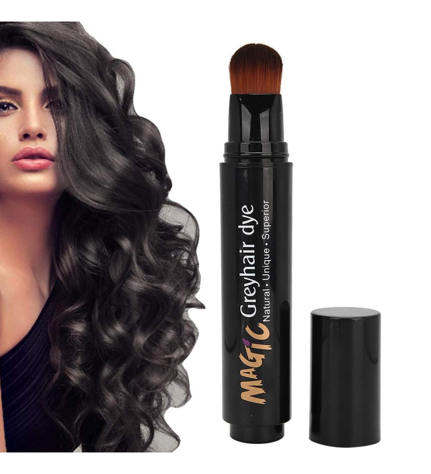 20ml Disposable Hair Dye Pen - Instant White Hair Coverage for Men & Women | Black Color - Buy Online on GoSupps.com