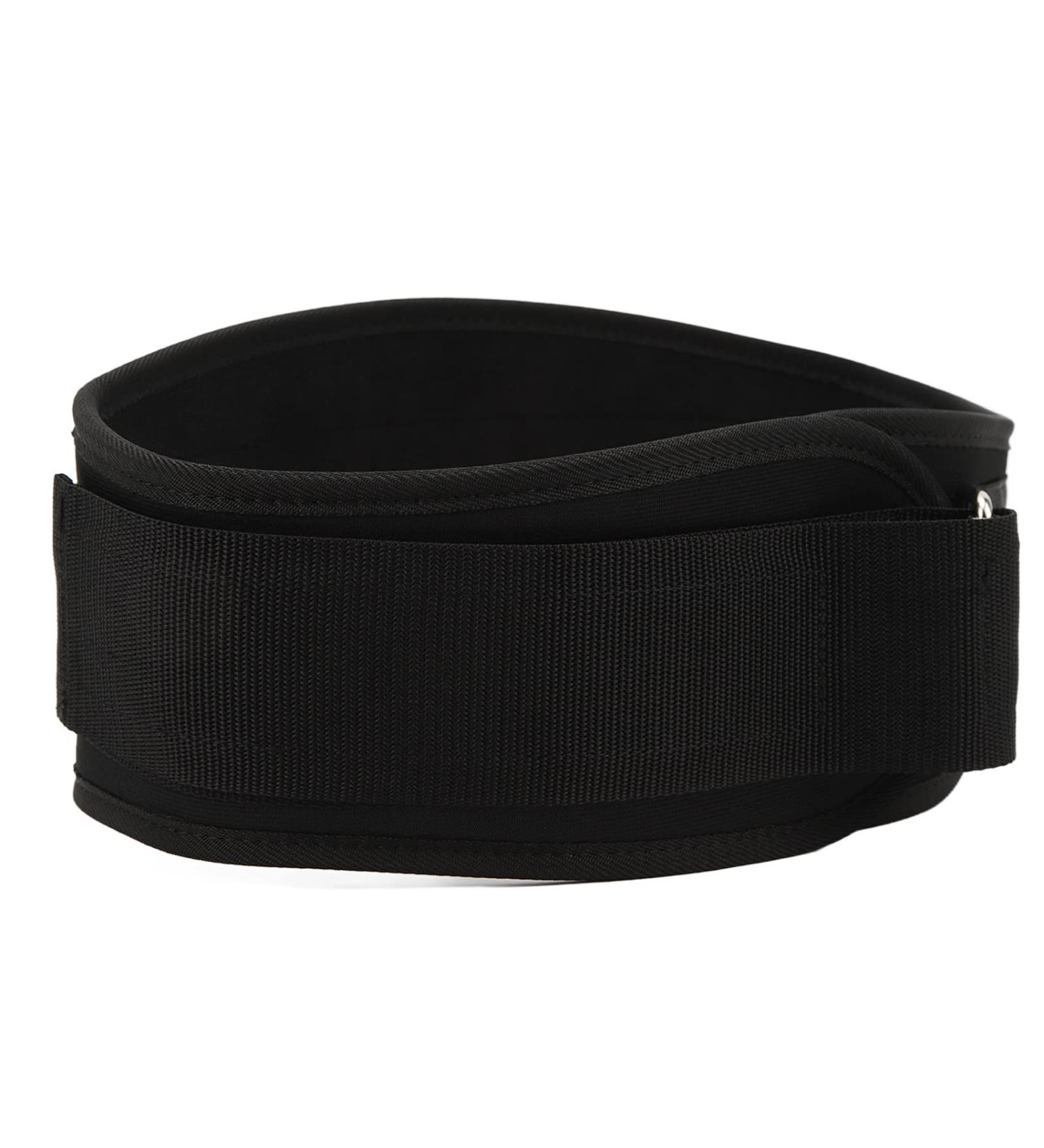 HUSHUI Lumbar Support Belt - Adjustable Waist Protector Comfortable & Breathable Compression Brace for Sports - Black - Buy Online on GoSupps.com