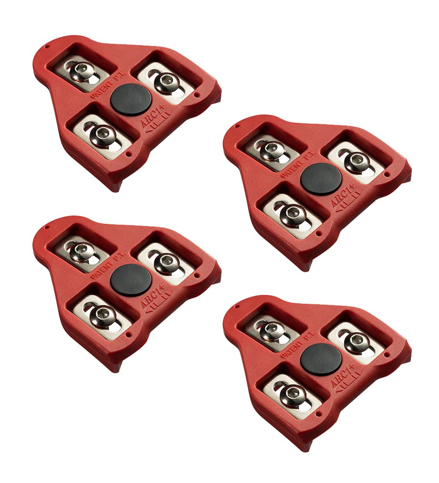 EVERBEAM 9-Degree Float Bike Cleats for Look Delta Pedals | 2 Pairs for Peloton & Exercise Bikes | Spin, Road & Mountain Cycling Compatible - Buy Online on GoSupps.com