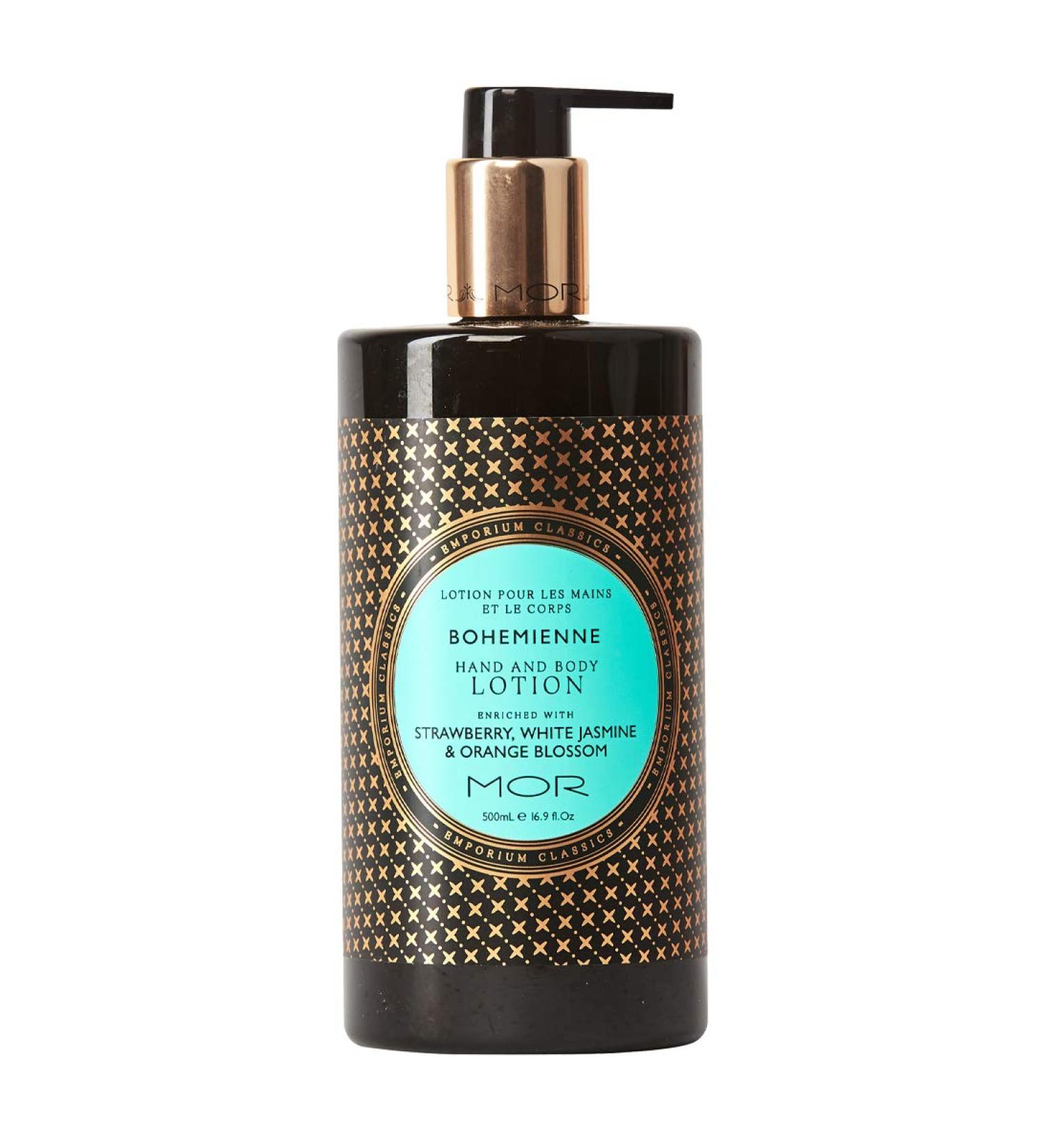 Buy MOR Emporium Classics Bohemienne Hand & Body Lotion 500ml | Nourishing Moisturizer for All Skin Types | International Shipping Available - Buy Online on GoSupps.com