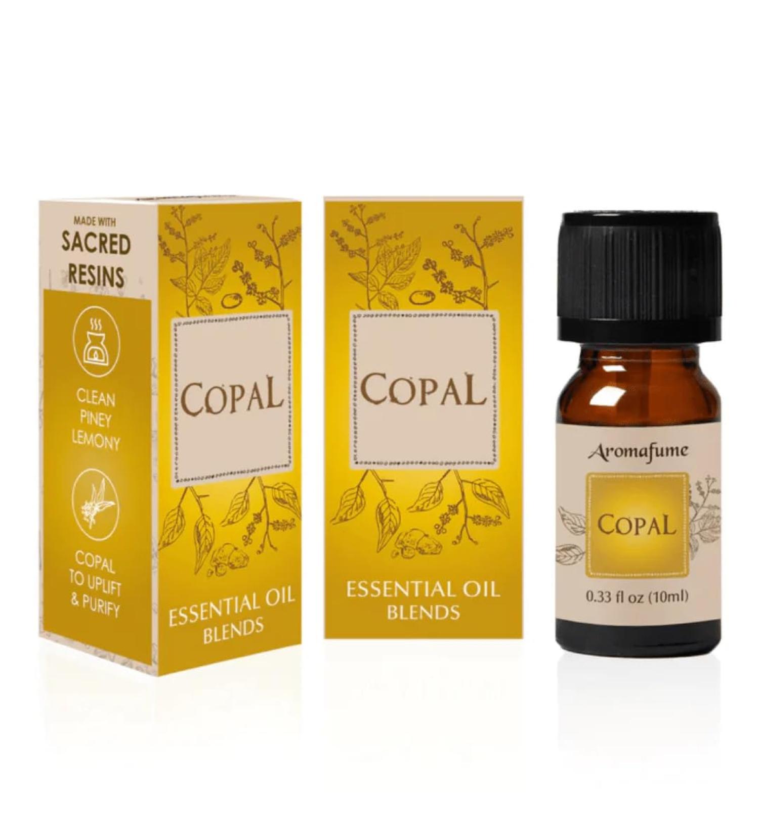 Copal Resin Essential Oil Diffuser Blend 30ml by Aromafume | Protium Copal (Burseraceae) Extract | Native to Mexico | Deepened Relaxation & an ambience for Rituals | Charged with Pure Resins - Buy Online on GoSupps.com