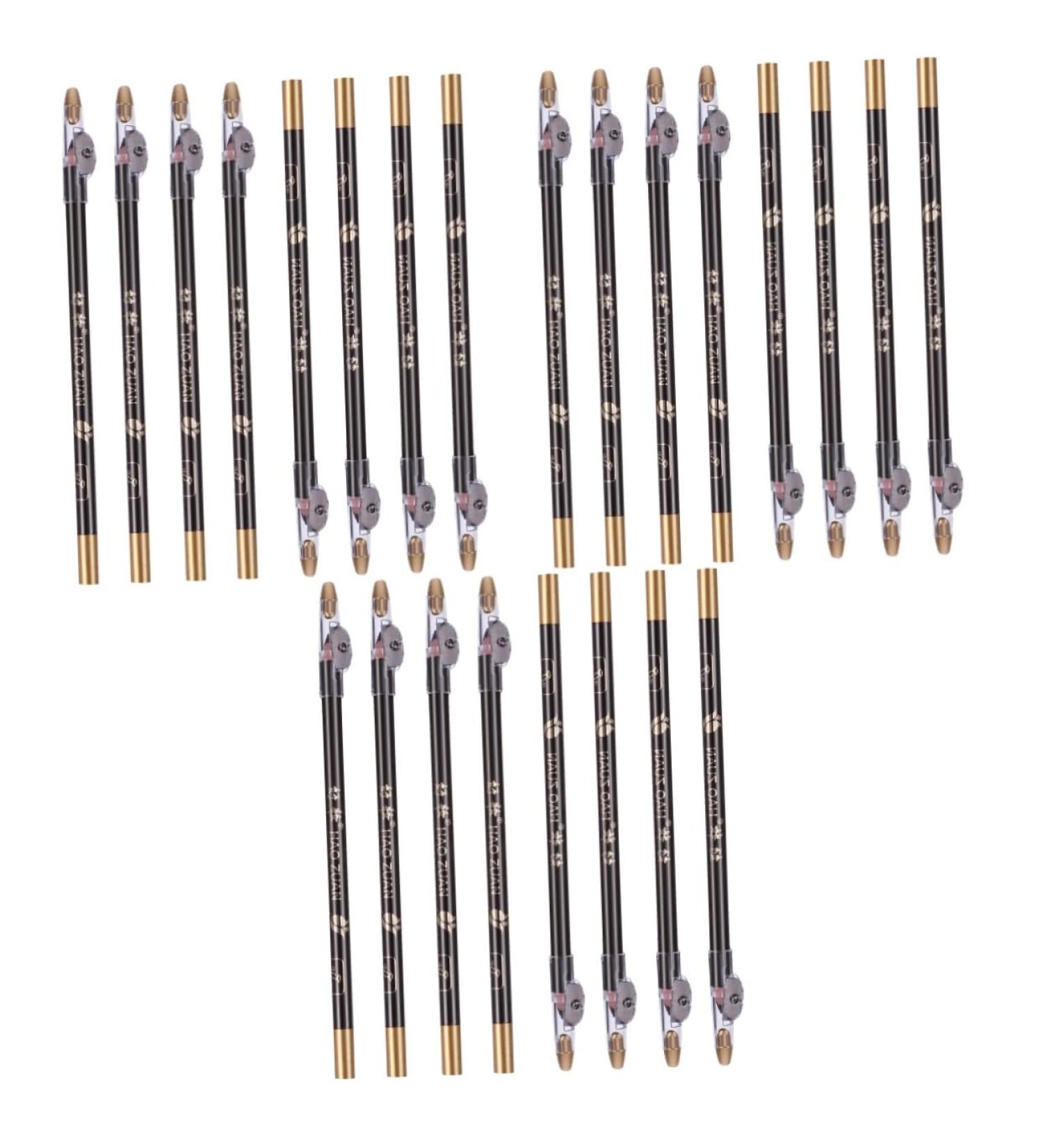Ipetboom 24 pcs for Pencils Makeup -in- with in Professional A Tool Eyebrow Pencil Women Built-in Beauty - Buy Online on GoSupps.com