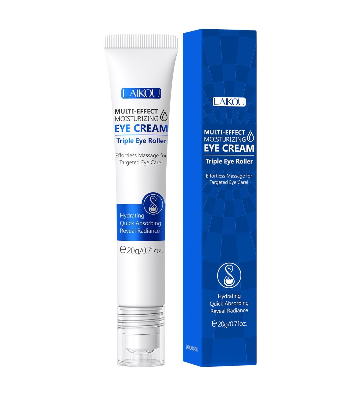 Uner Eye Cream with Roller Cream for Dark Circles and Puffiness Uner Massage Cream to Reduce Wrinkles Fine Lines Firm Eyes Tighten Eye Skin for Men and Women - Buy Online on GoSupps.com