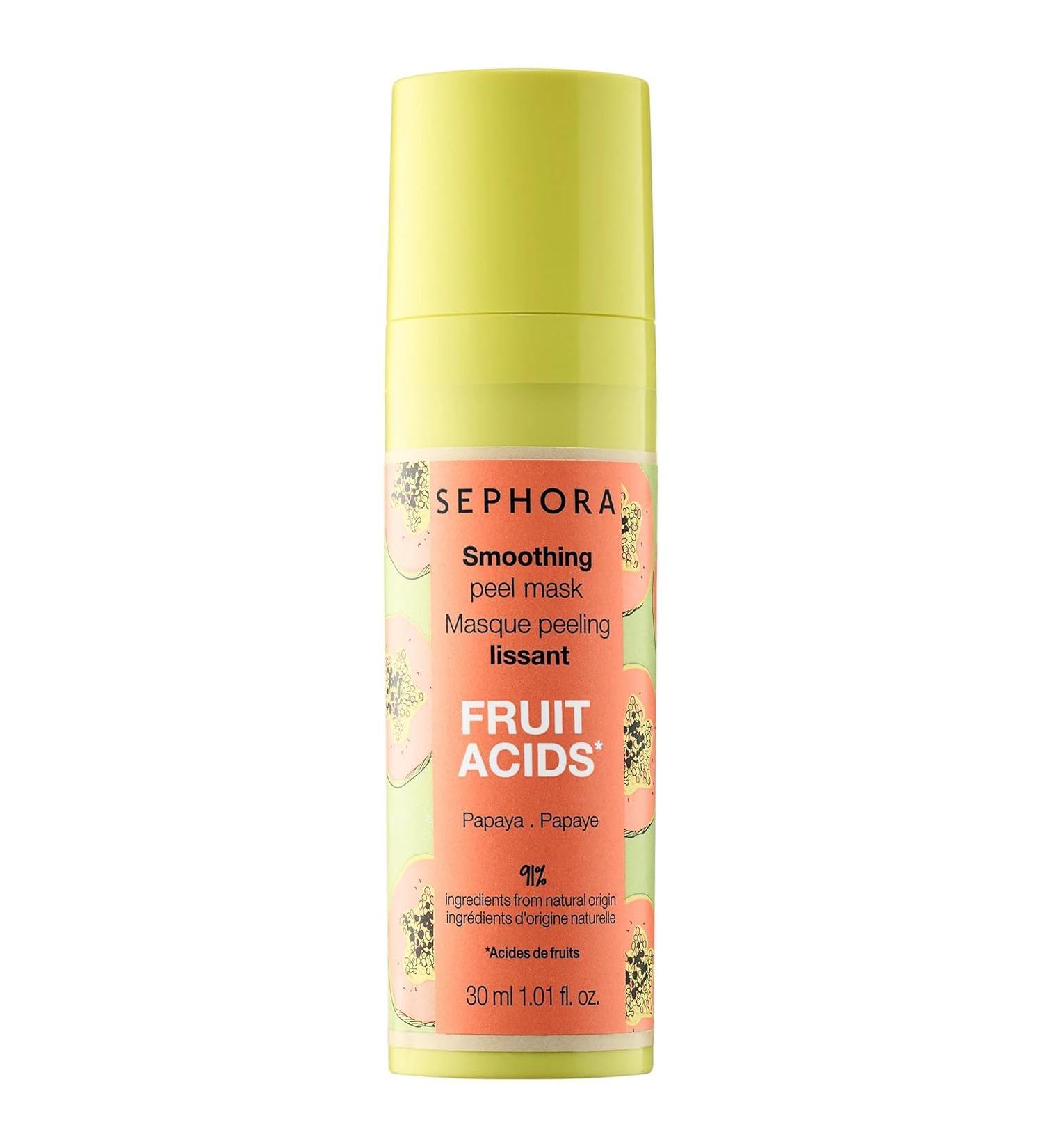 SEPHORA COLLECTION AHA Peeling Masks Papaya - Exfoliating Face Mask for Bright Skin | Shop Internationally - Buy Online on GoSupps.com