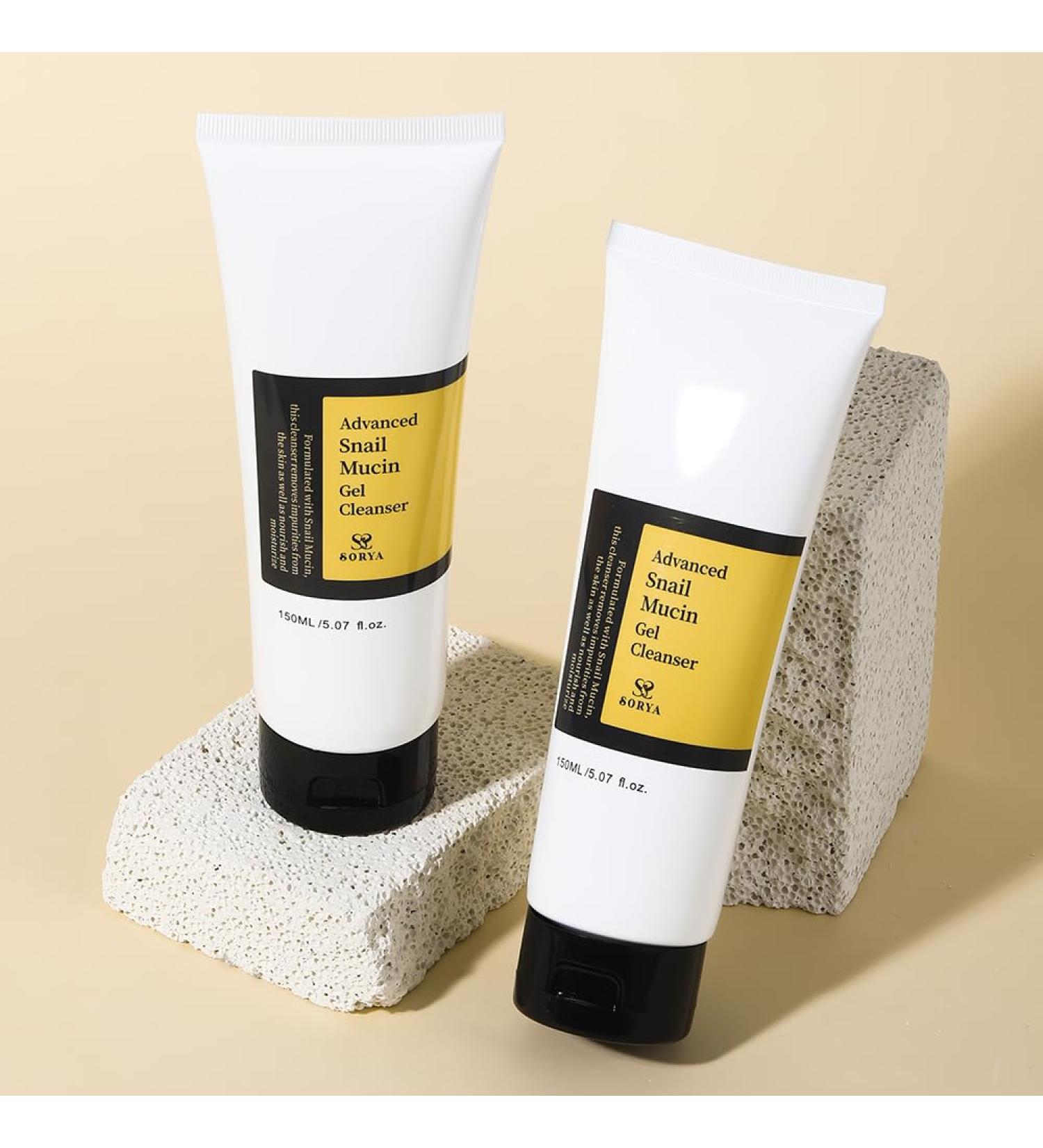 Shop Korean Hydrating Face Wash - Advanced Snail Mucin Gel Cleanser for Smoother Skin | International Shipping - Buy Online on GoSupps.com