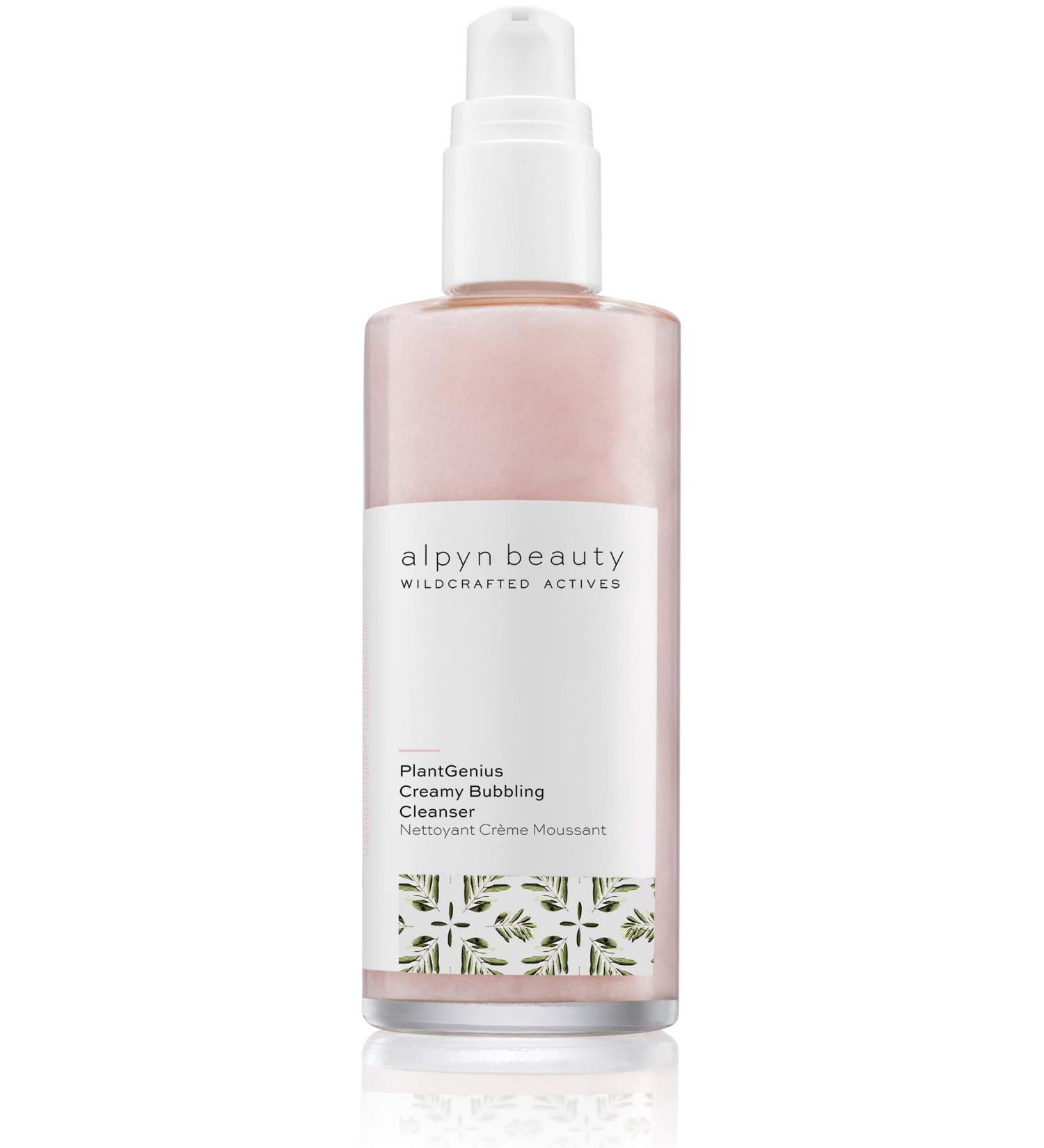 Alpyn Beauty Natural PlantGenius Creamy Bubbling Cleanser (4 fl oz | 118 ml) - Wildcrafted Luxury Skin Care - Buy Online on GoSupps.com