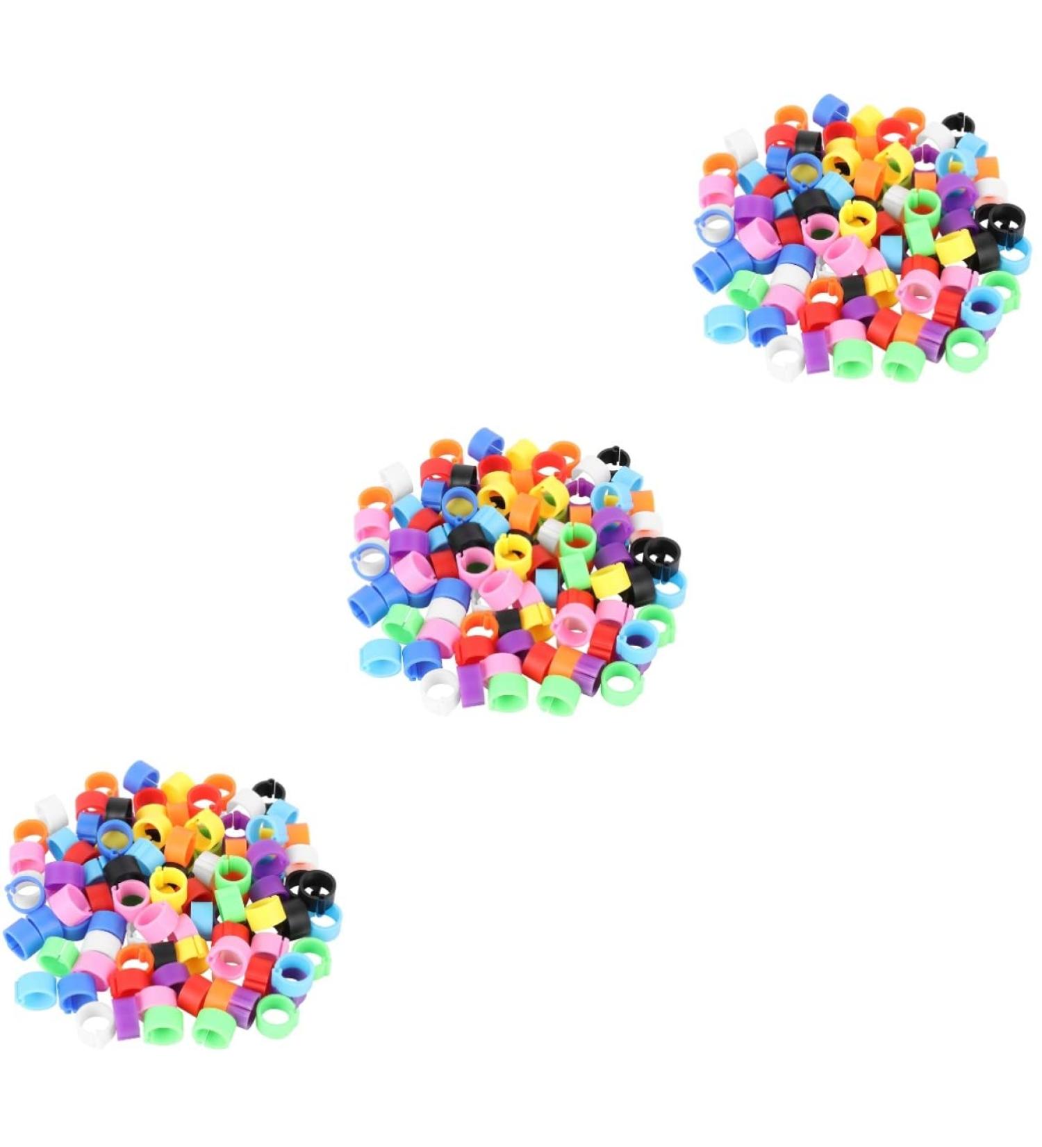 Yardwe 600 Stk Tauben Foot Bands - Parrot & Chicken Toys | Durable Bird Ankle Rings - Size 2x3 Pcs - Buy Online on GoSupps.com