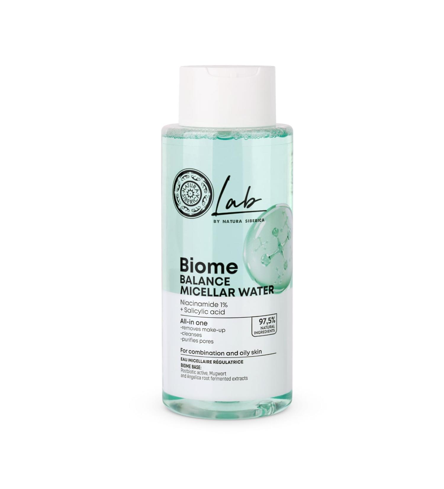 Natura Siberica Lab Biome Balance Micellar Water 400 ml - Buy Online on GoSupps.com