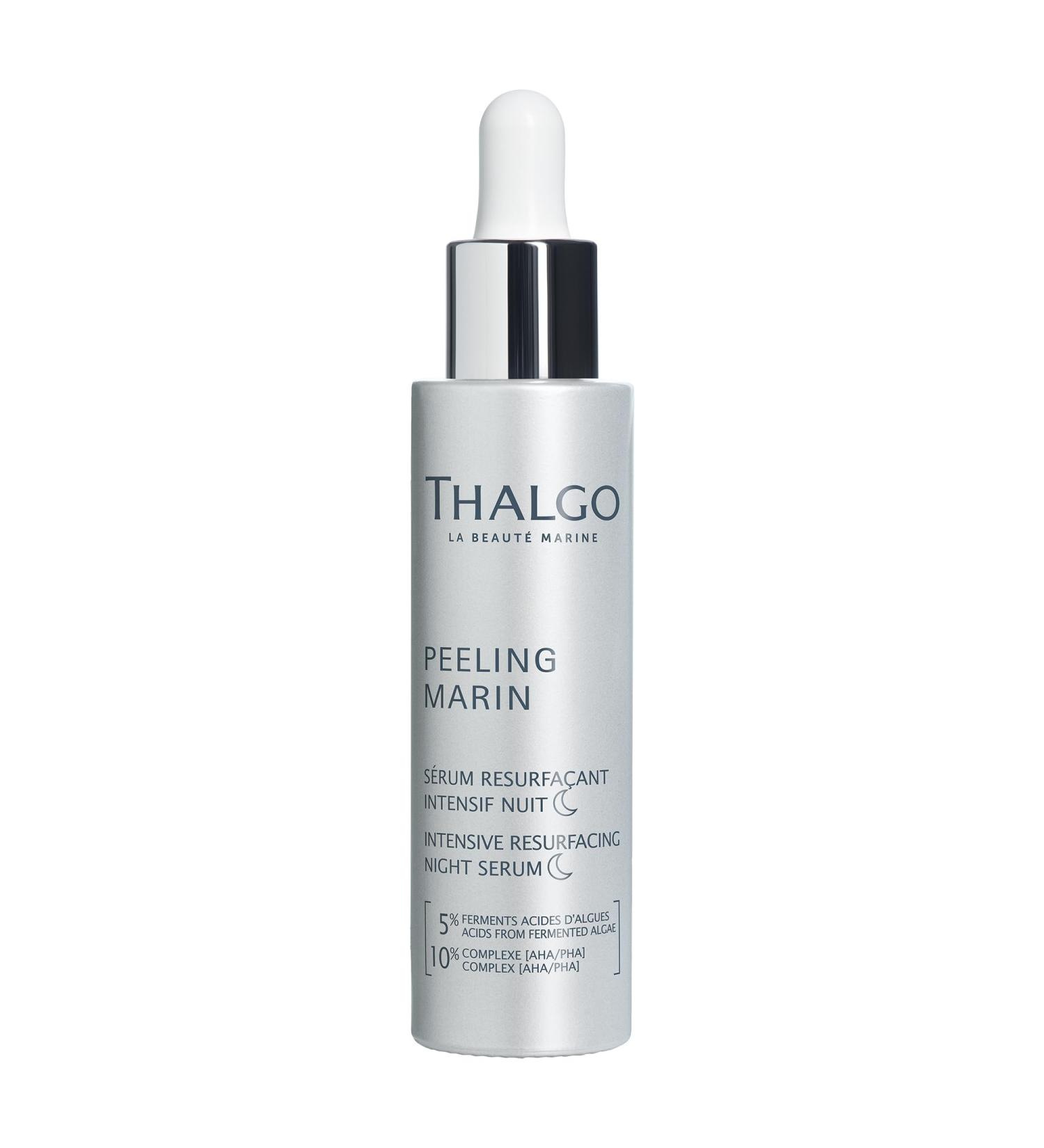 Thalgo Unisex THALGO PEELING MARIN INTENSIVE NIGHT SERUM 30ML Black One Size UK