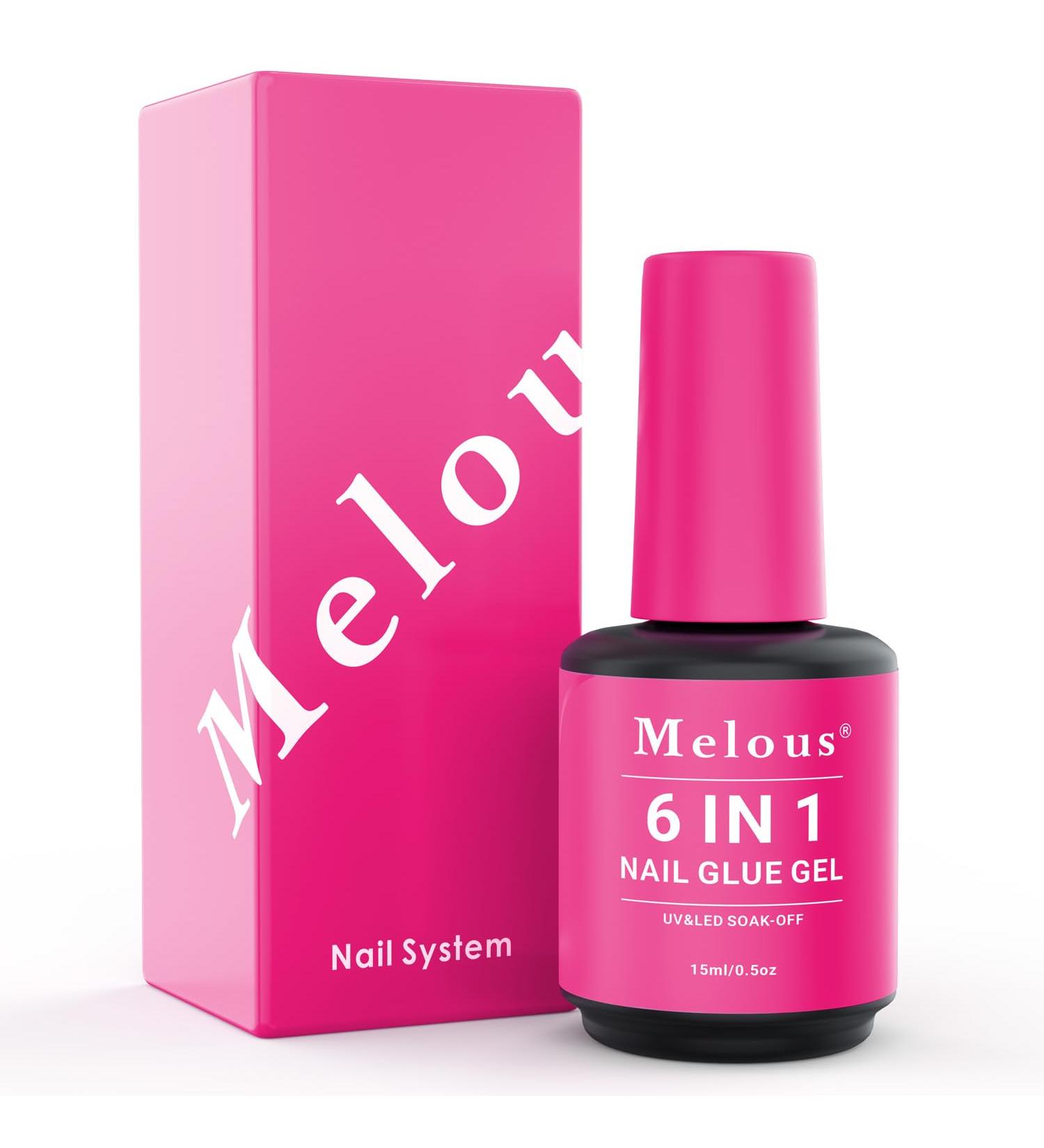 6 in 1 Gel Nail Glue - Strong Adhesive for Soft Gel Tips & Press-On Nails | Nail Extension Solution - Buy Online on GoSupps.com
