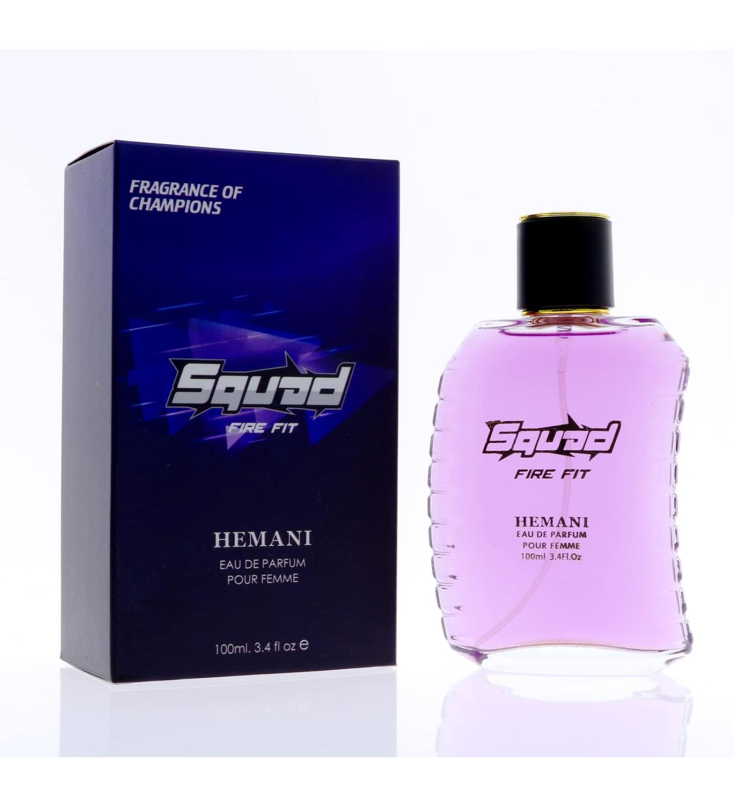 Hemani FRAGRANCES Squad Perfume Fire Fit for Women 100mL (3.5 OZ) - Eau de Toilette - Pour Femme - Buy Online on GoSupps.com