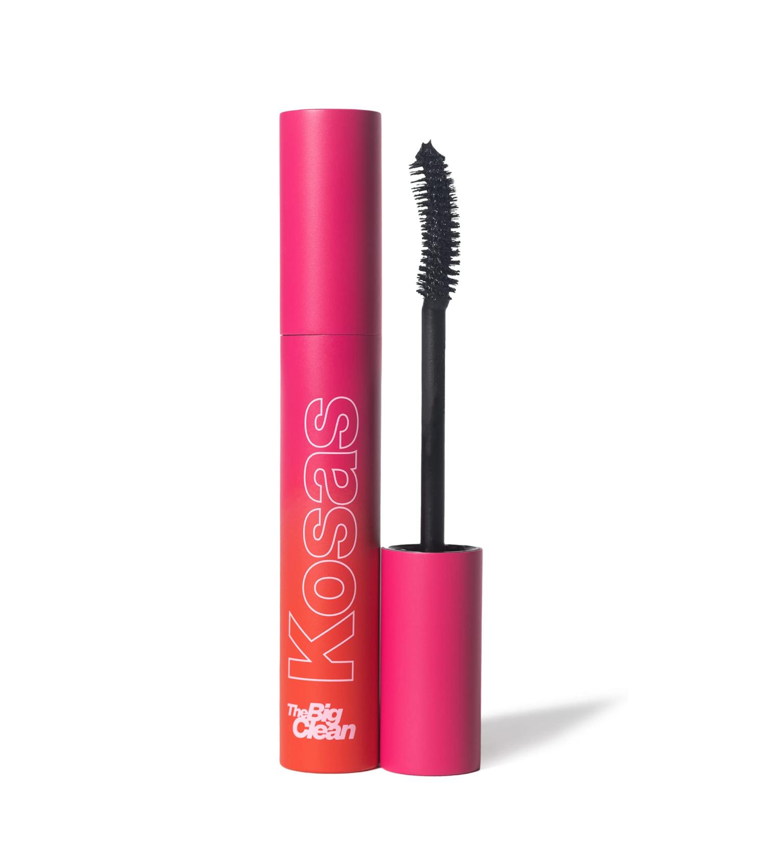 Kosas The Big Clean Mascara - Intense Black | Longwear Formula for Fluffy Lashes - Buy Online on GoSupps.com