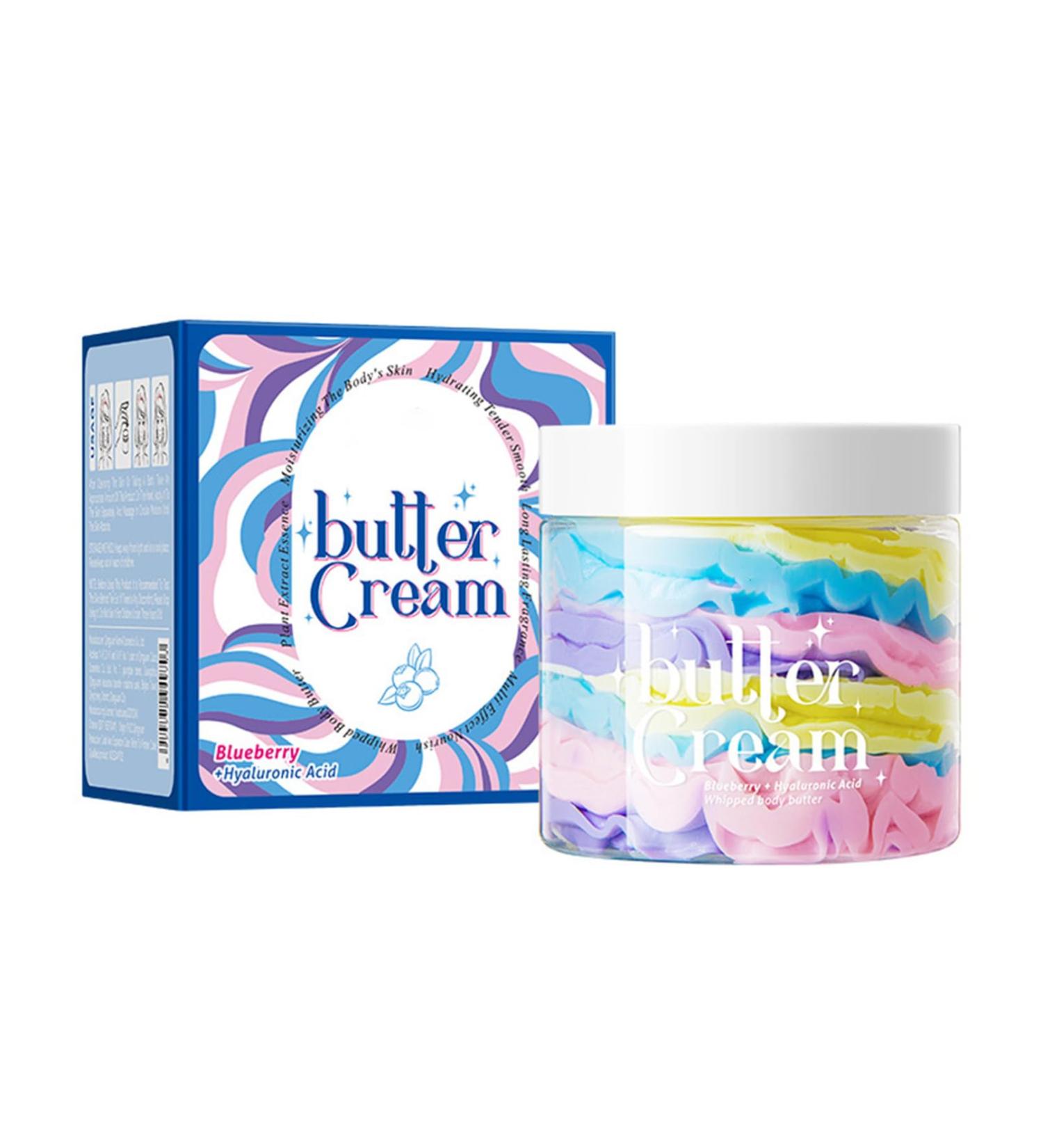 Body Butter - Advanced Moisture Cream for Silky Soft Skin Blueberry One Size One Size Blueberry - Buy Online on GoSupps.com