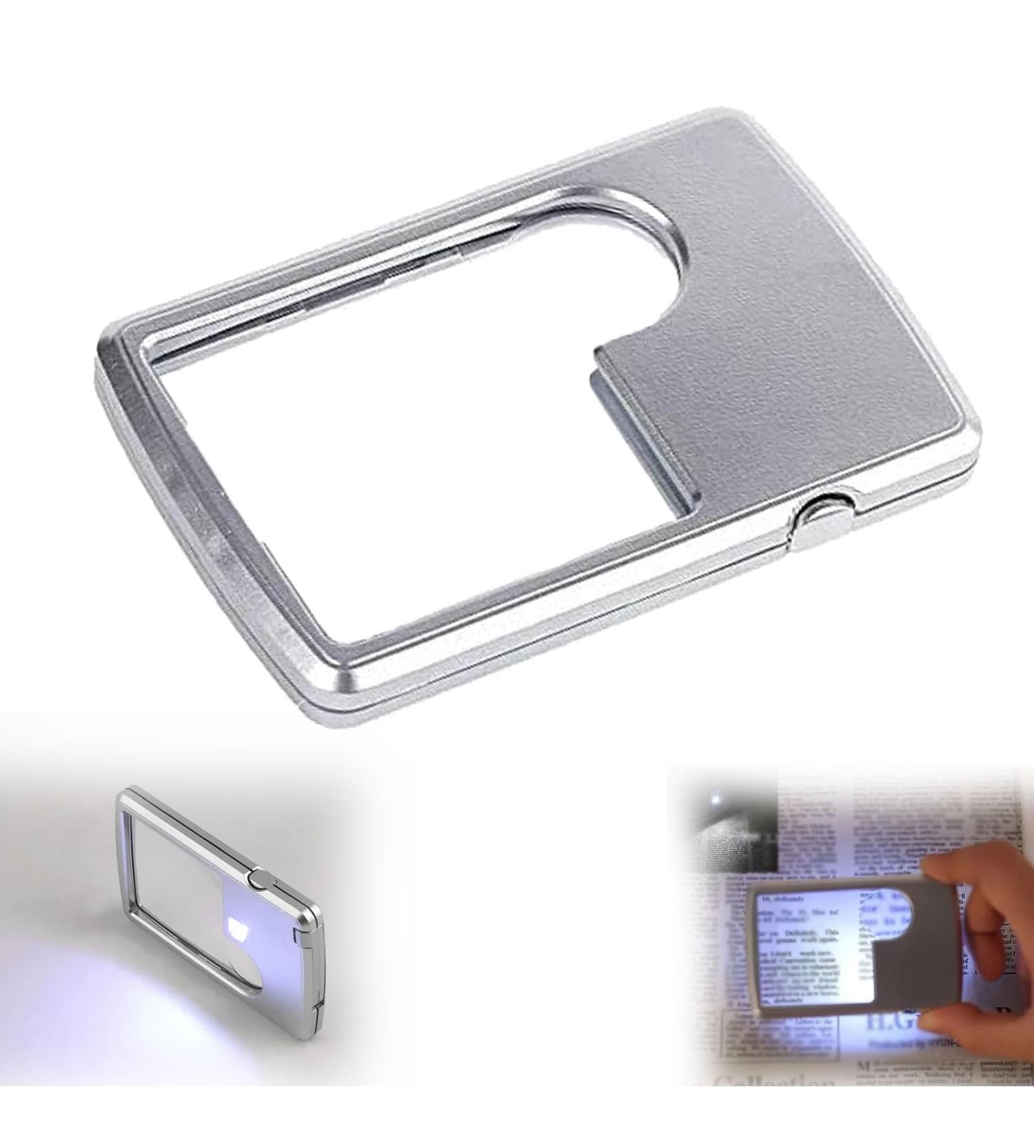 Magnifying Glass Reading Tool with LED Light Magnifying Glass for Reading LED Portable Small Handheld Magnifying for Kids Adult (Color : 1pcs) - Buy Online on GoSupps.com
