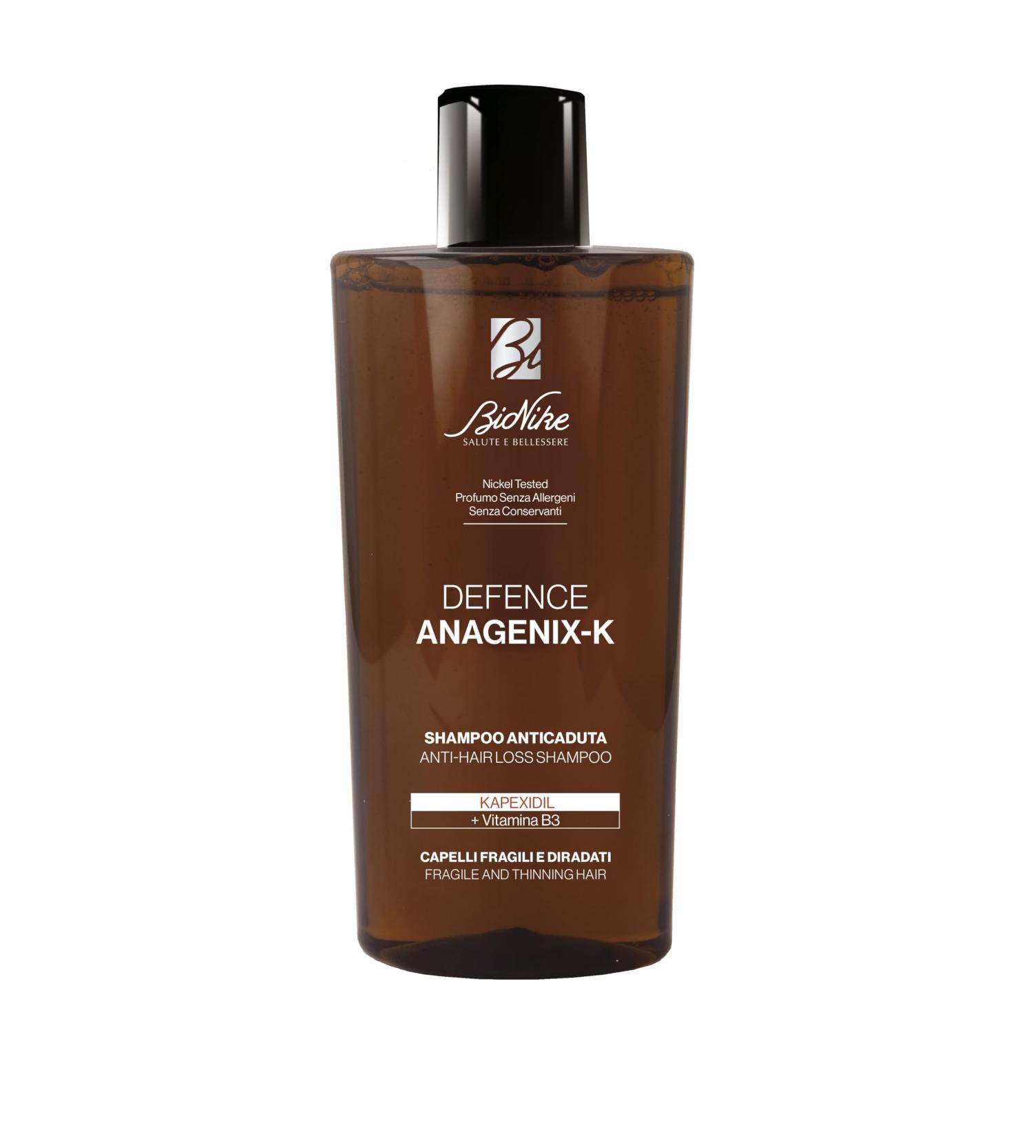 Shampooing anti-perte de cheveux Anagenix-K de Defence