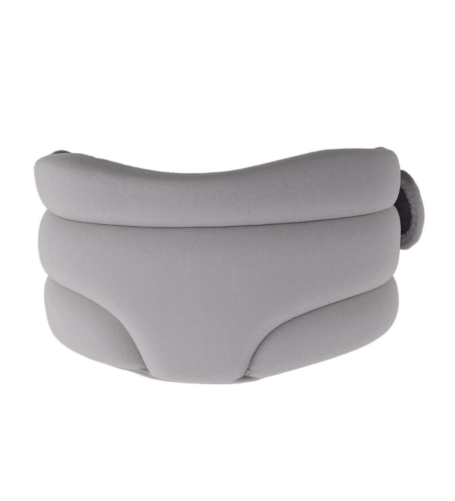 Adjustable Cervical Collar Soft Neck Brace with Breathable Fabric Ergonomic Design Lightweight Portable for Traveling Men Women Relieves Neck Discomfort (Grey) - Buy Online on GoSupps.com