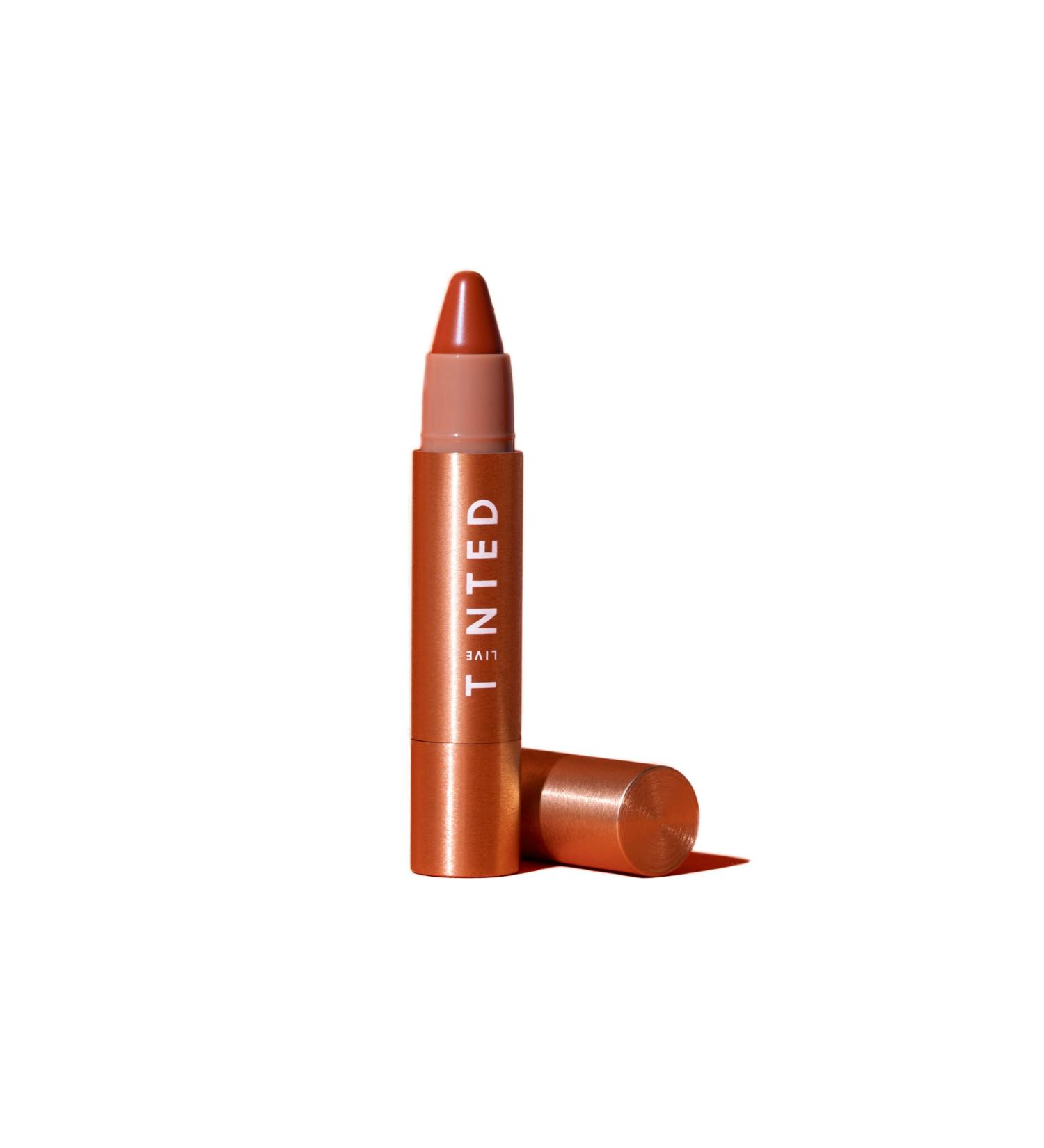 LIVE TINTED Huestick Color Corrector in Rise Terra Cotta - Brighten and Correct Your Skin Tone - Buy Online on GoSupps.com