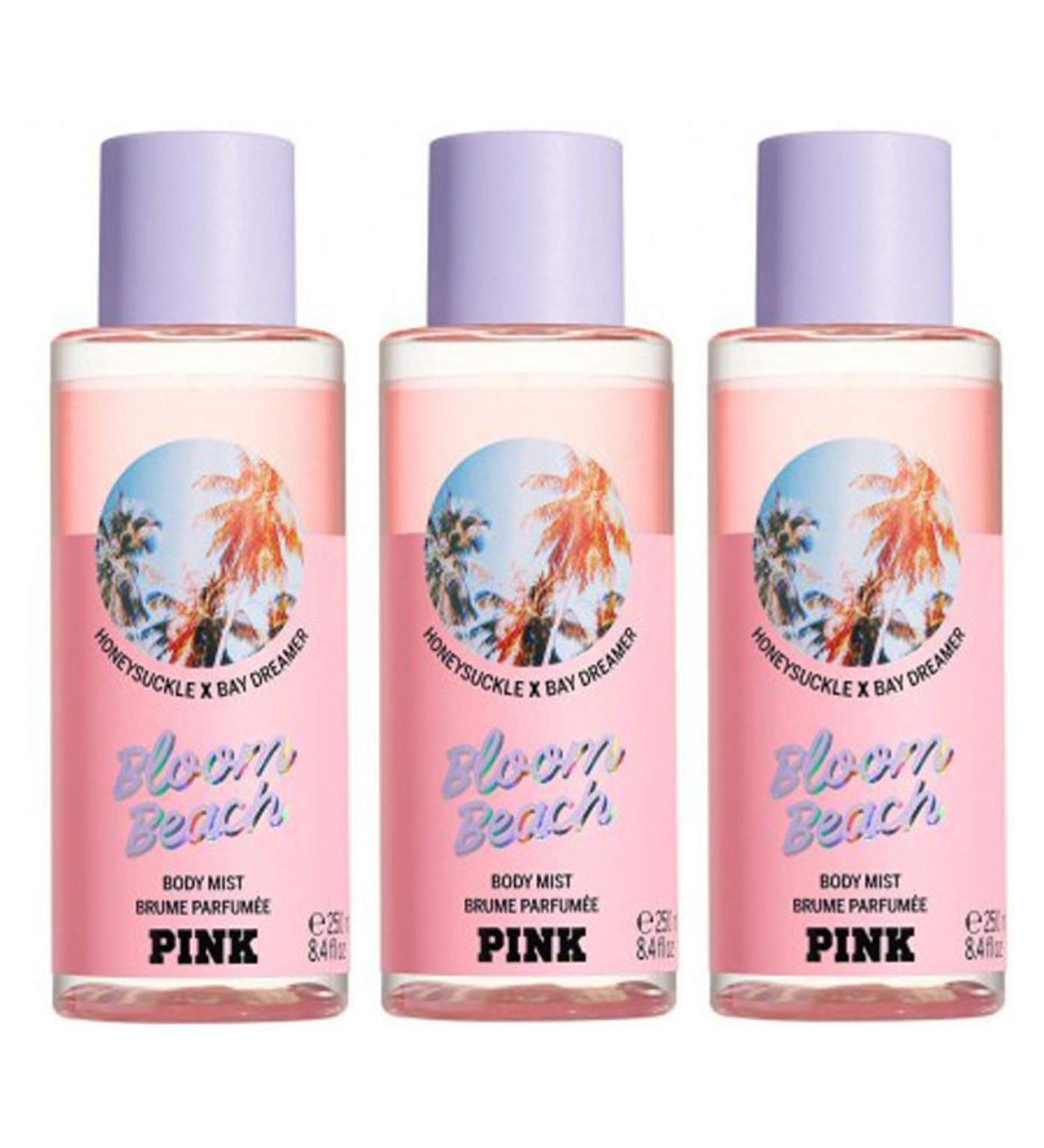 Victoria's Secret Pink Bloom Beach Body Mist Lot of 3 (Bloom Beach)