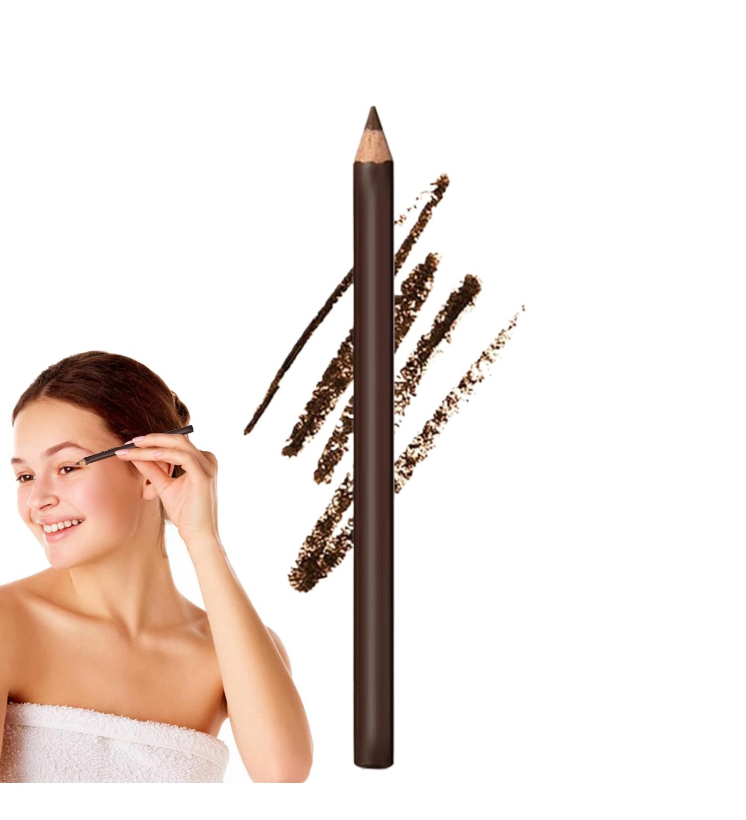 Crayon pour Eye Liner de Maquillage Crayon Maquillage Double Embout Aiguisable Cosm tique Anti-D rapant Cadeau pour Femme Fille Amie S ur Brun - Buy Online on GoSupps.com