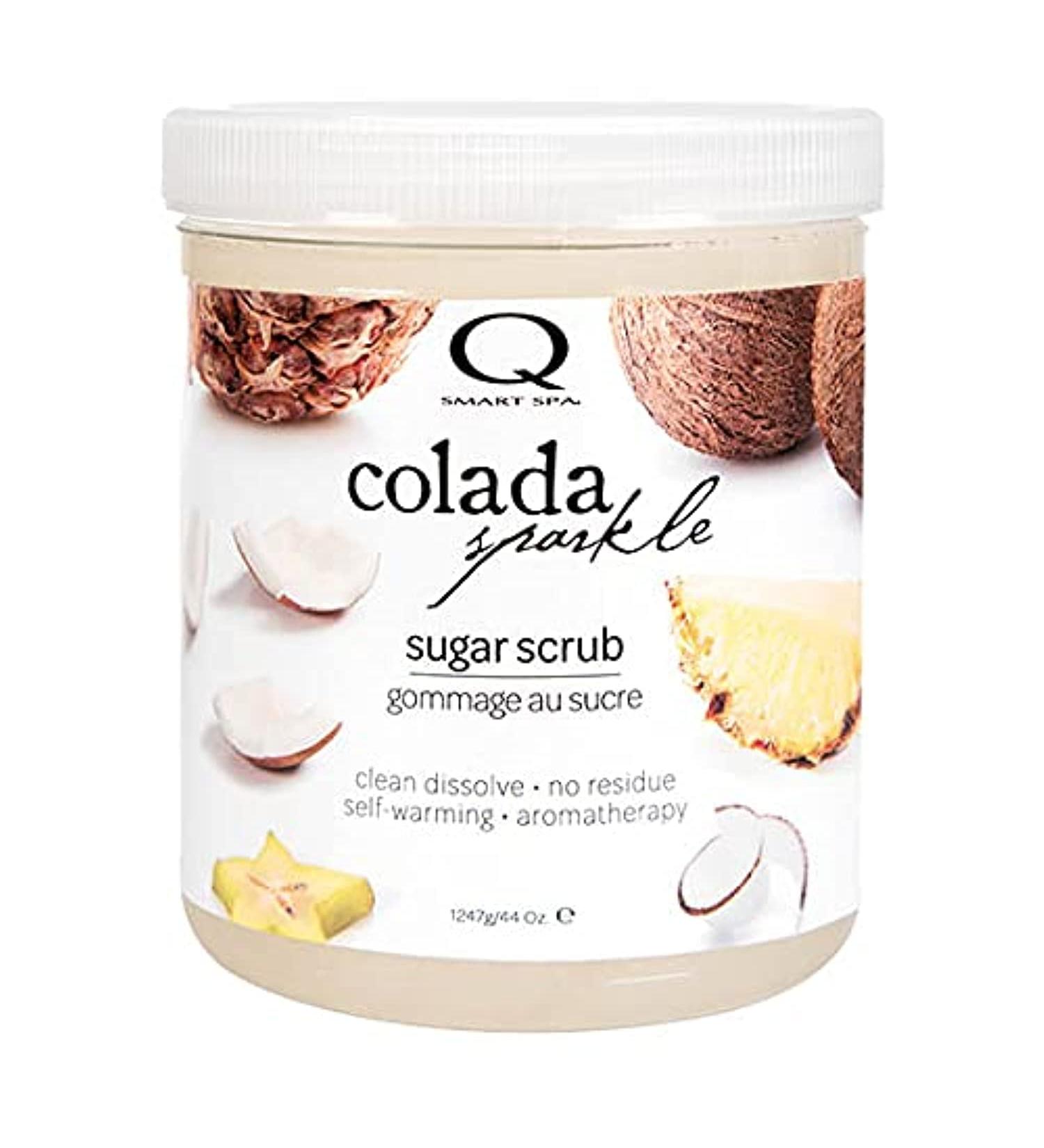 Qtica Smart Spa Sugar Scrub Colada Sparkle 44oz - Shop Now for International Shipping - Buy Online on GoSupps.com