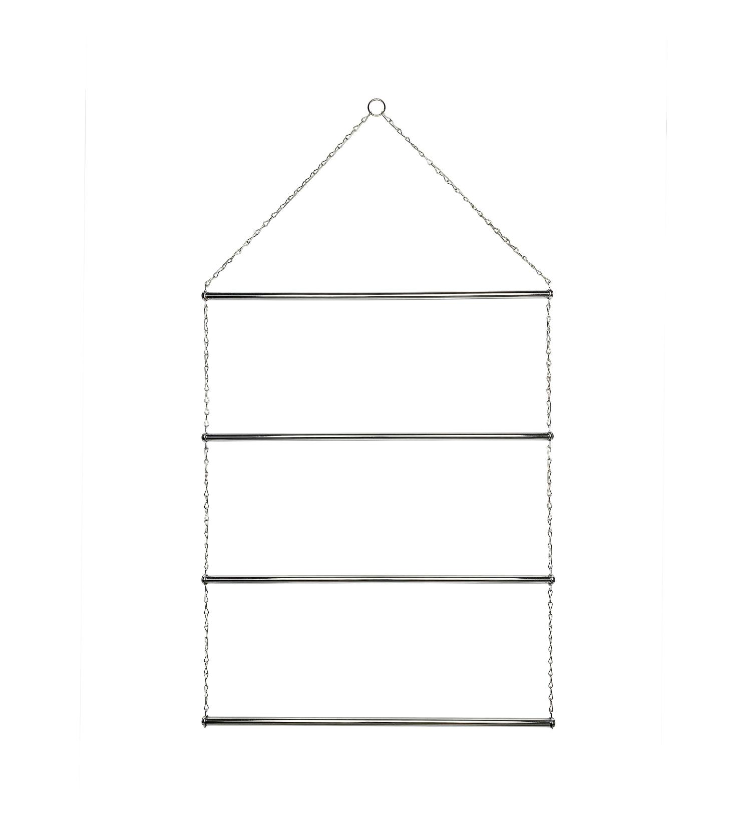 Yes Horse Ceiling Coat Sabrack Holder - Metal Ceiling Holder for Horse Stalls | 60 cm Silver Galvanized - Buy Online on GoSupps.com