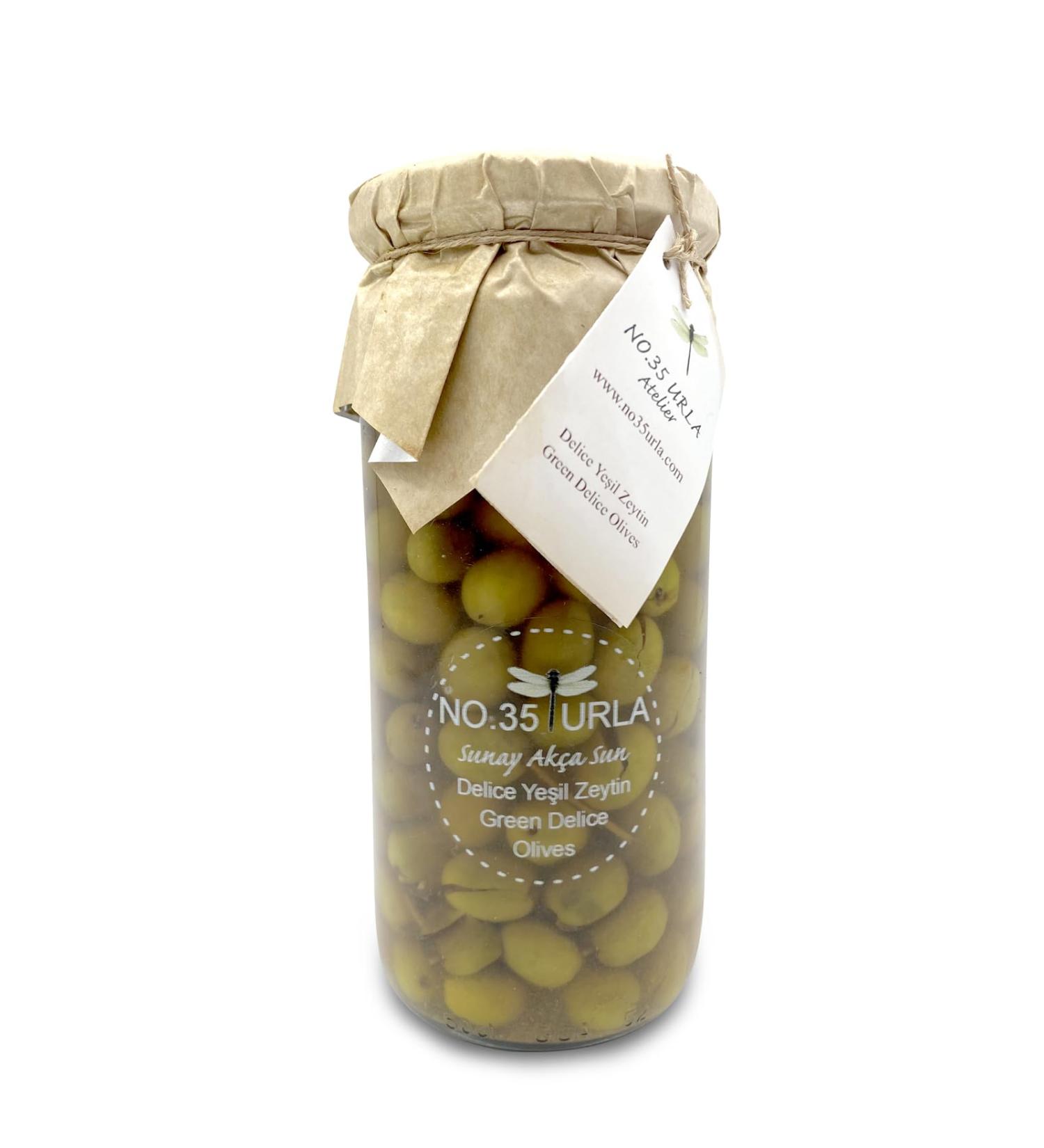 No.35 Urla Atelier Olives with Turmeric in a Hammer | 100% Natural and Handpicked Olives | Ideal for Salads Snacks Dressings and Marinades | Premium Quality I 600g - Buy Online on GoSupps.com