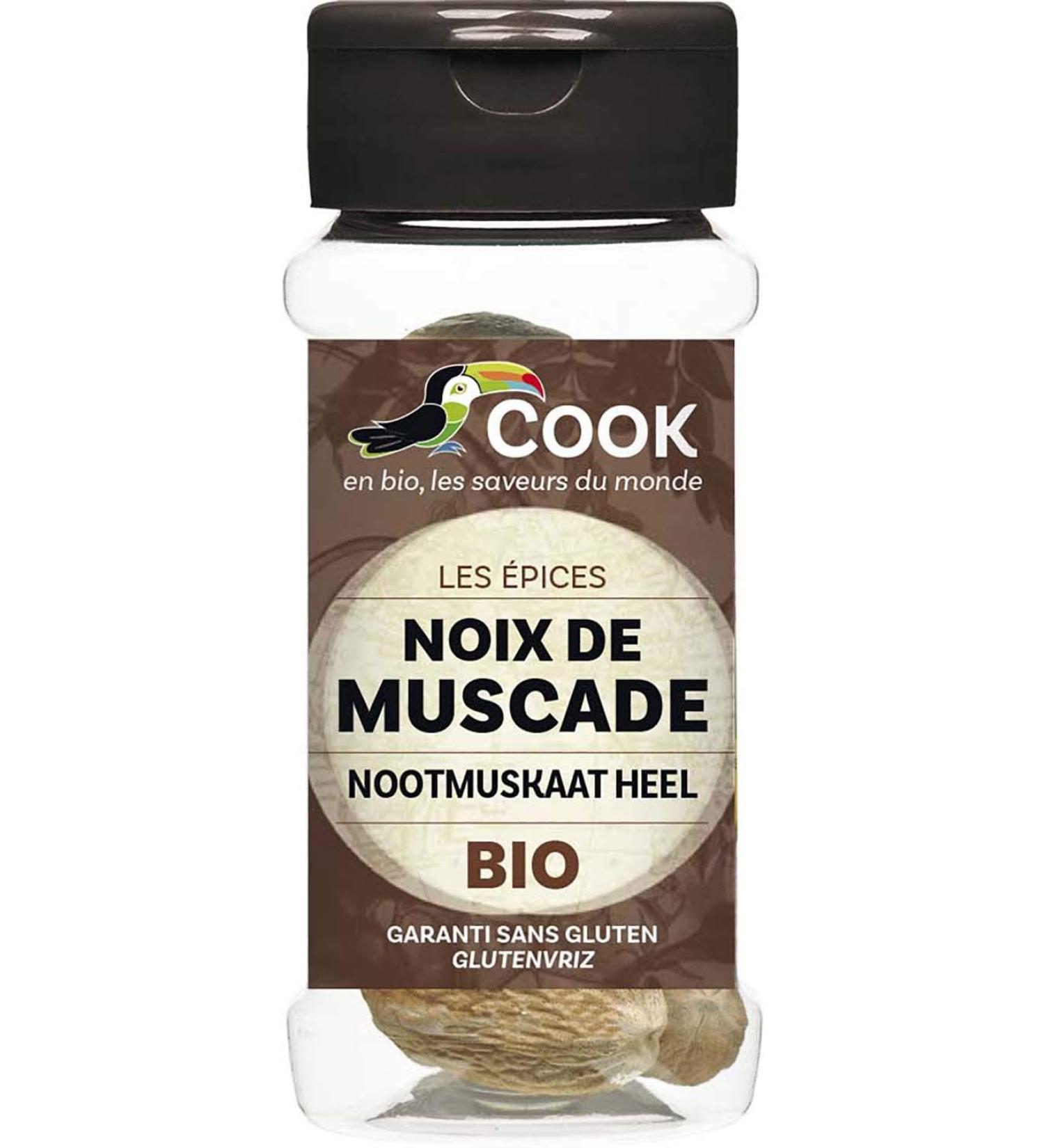 Coo k Nutmeg Organic Nuts - Organic - 30g