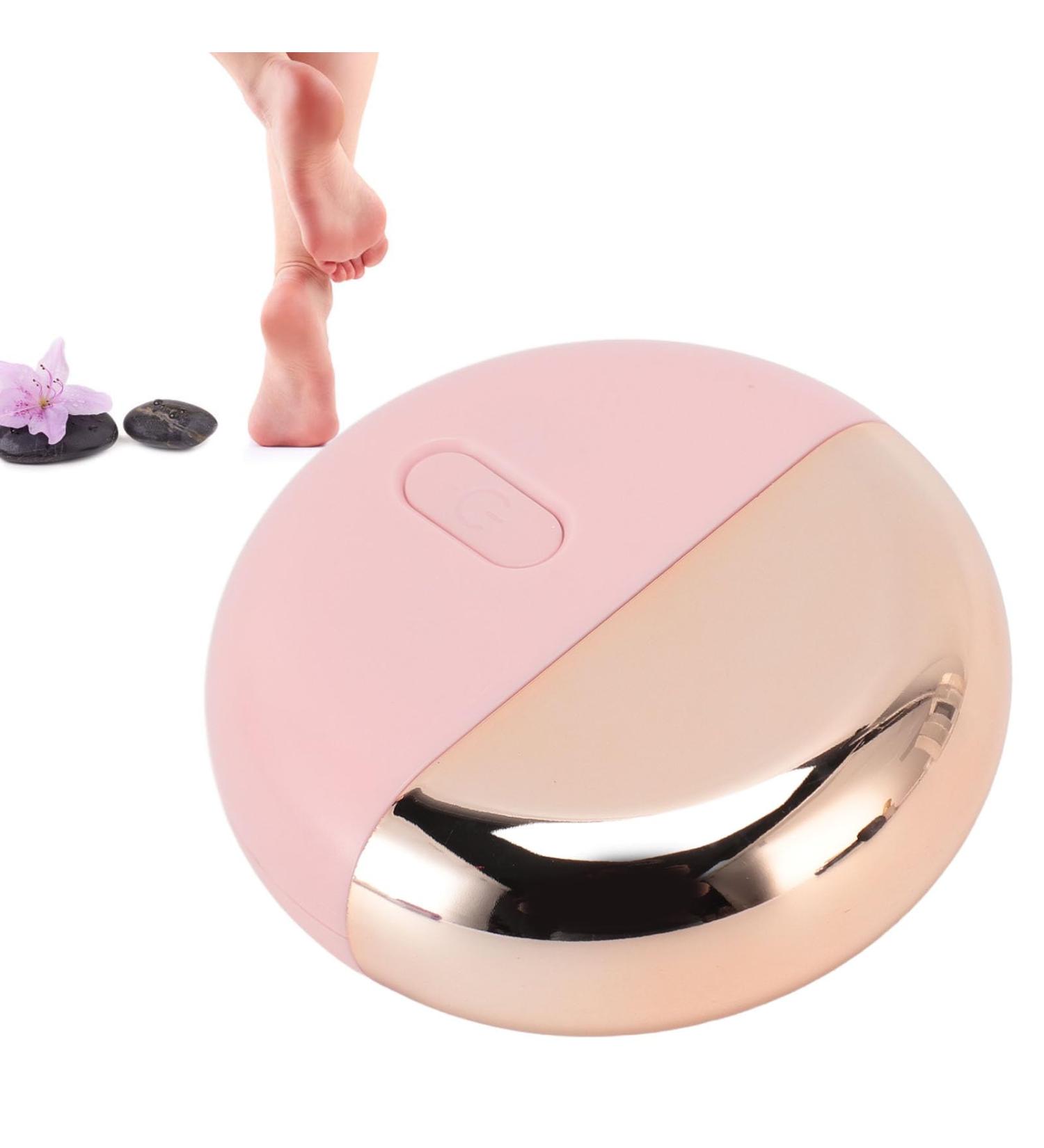 Electric Foot File USB Rechargeable Portable Watertight USB Foot File Pedicure Tool Callus Removal Tool with 3 Roller Type Exfoliation for Home Outdoors (#2) - Buy Online on GoSupps.com