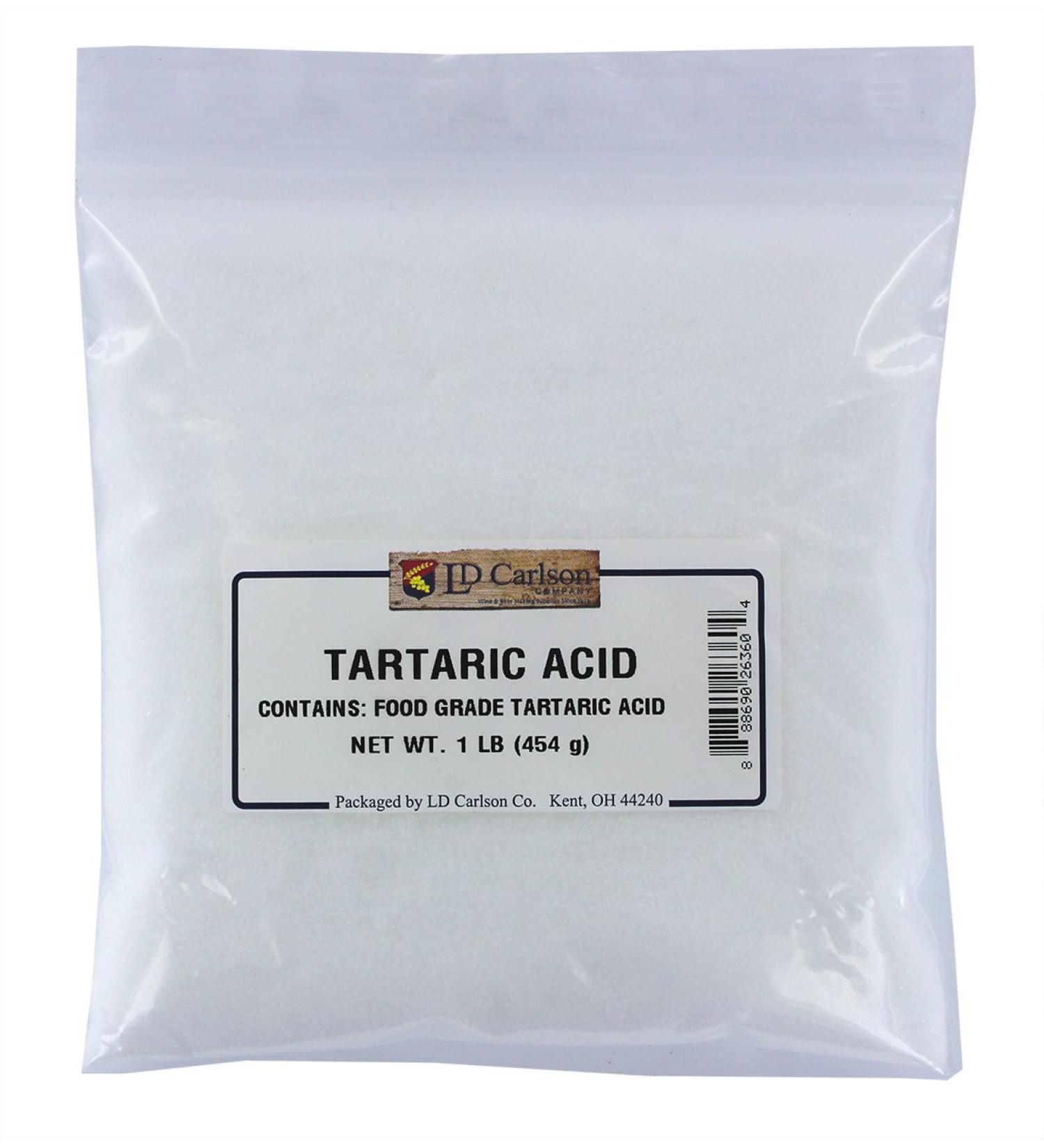 Tartaric Acid 1 lb - Premium Quality and Pure | Fast Shipping - Buy Online on GoSupps.com
