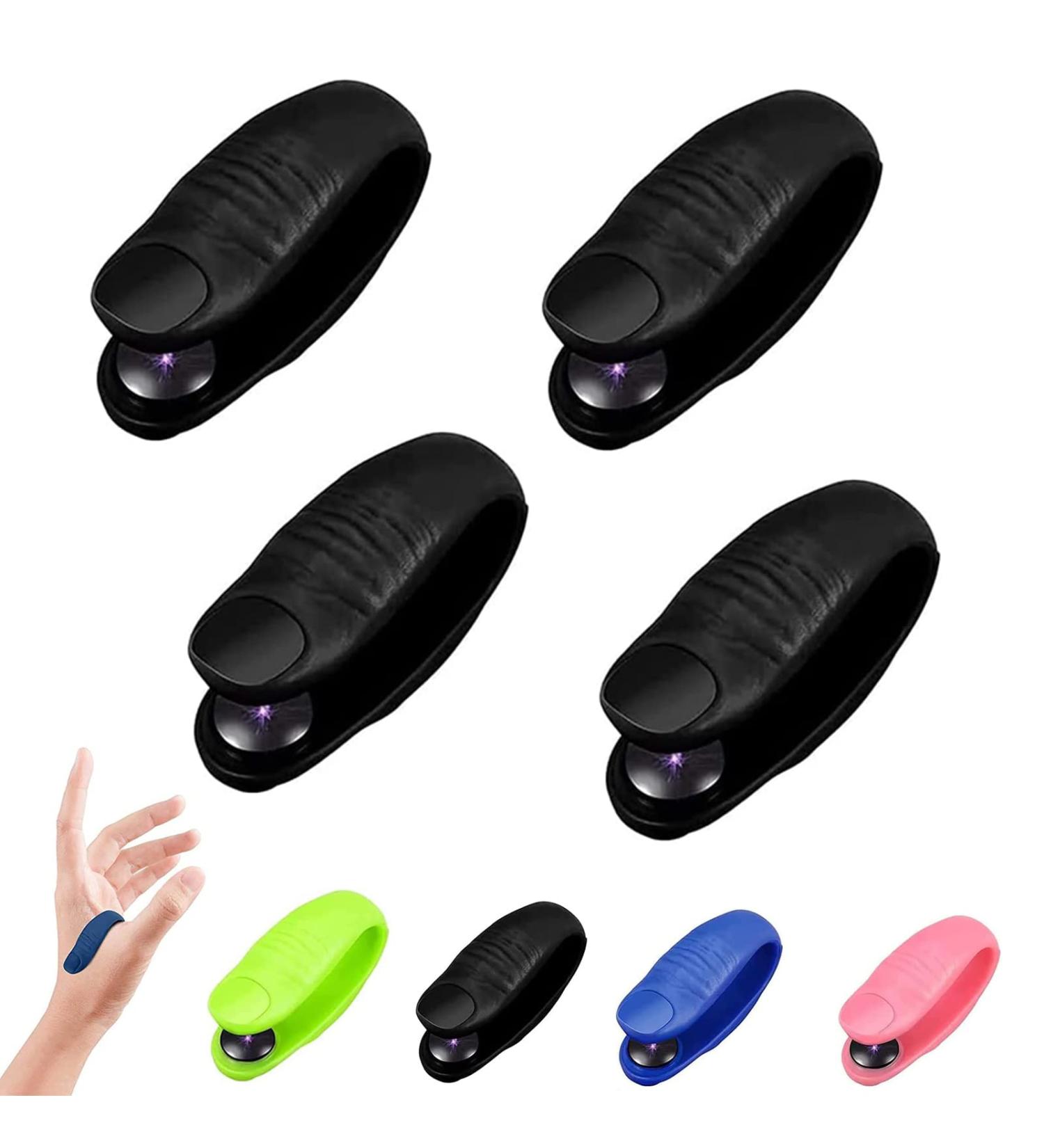 PNEDEODM Acuplus 4/8PCS Sugar Control Li4 Acupressure Point Clip - Magnetic Tiger Mouth Thumb Massage Clip (Black) | International Shipping - Buy Online on GoSupps.com