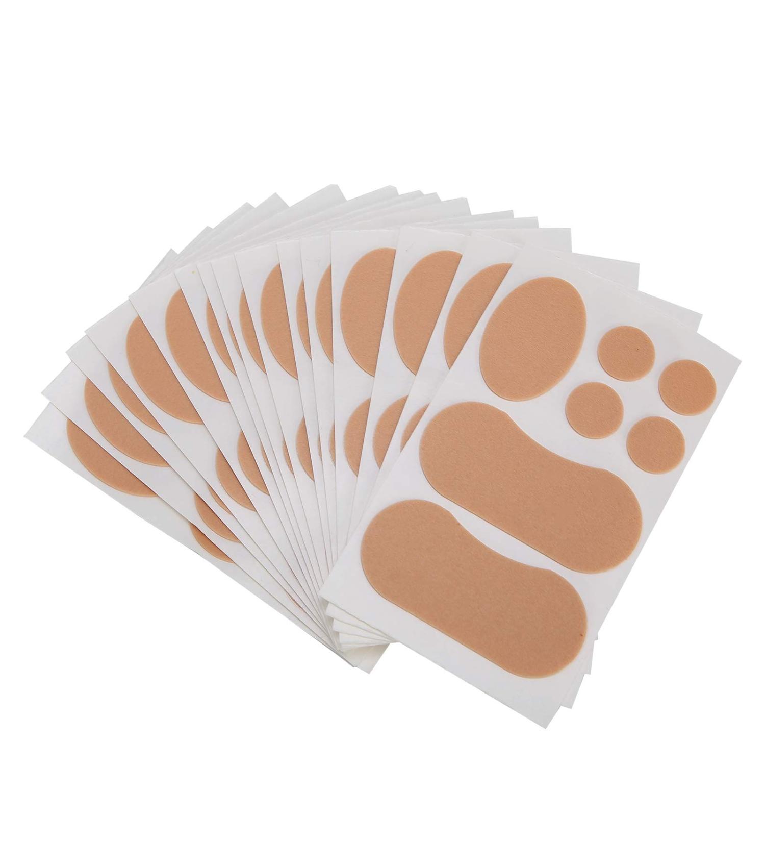 Alvinlite Moleskin Blister Plasters for Feet 15 Sheets Foot Care Tape Patches Waterproof Adhesive Foam Blister Sticker Moleskin Pads Instant Protection For The Foot From Rubbing Footcare 15 Pcs - Buy Online on GoSupps.com