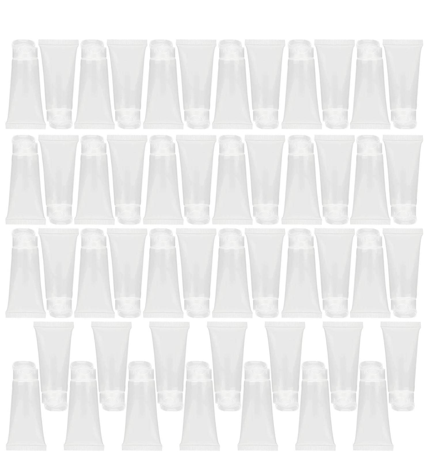 Verdant Touch Shampoo Tube Squeeze Plastic Bottle 20ml Portable Travel Shampoo Shower Gel Lotion Tube - Buy Online on GoSupps.com