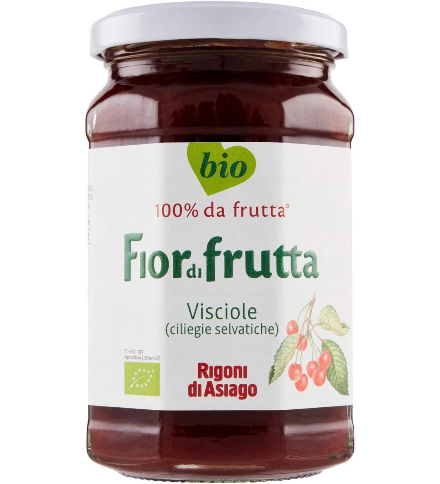 Italian Gourmet E.R. Rigoni Di Asiago Bio Fiordifrutta All Visciole avec cerises 250 g + Pulpa Italian Gourmet 400 g - Buy Online on GoSupps.com