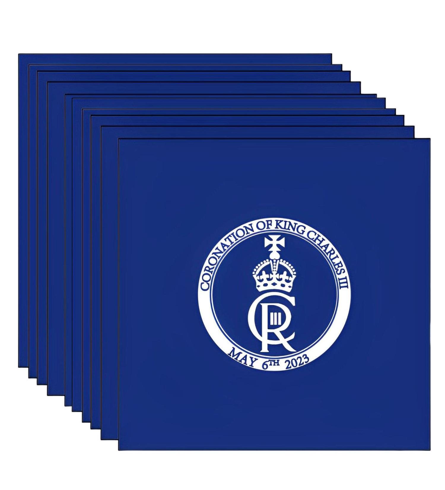 Union Jack Party Supplies Tableware Set - Party Tableware for King Charles III Coronation - King Charles Coronation 2023 Set Contain Union Jack Napkins/Coronation Plates/Tableware/Paper Cup 16 Napkins - Buy Online on GoSupps.com