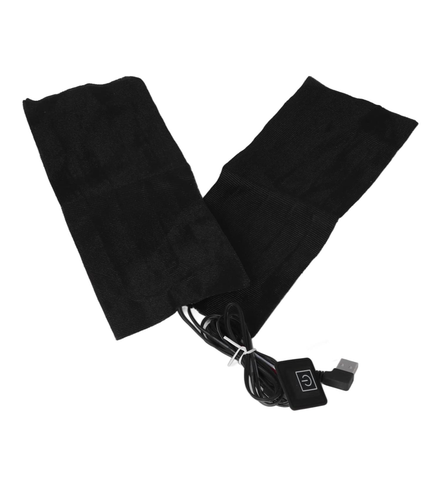 Electric Heating Pad - 3 Temperature Adjustable USB Fabric Heating Pads for Home Office & Workshop - 2pcs 5V 2A 8.5W - Buy Online on GoSupps.com
