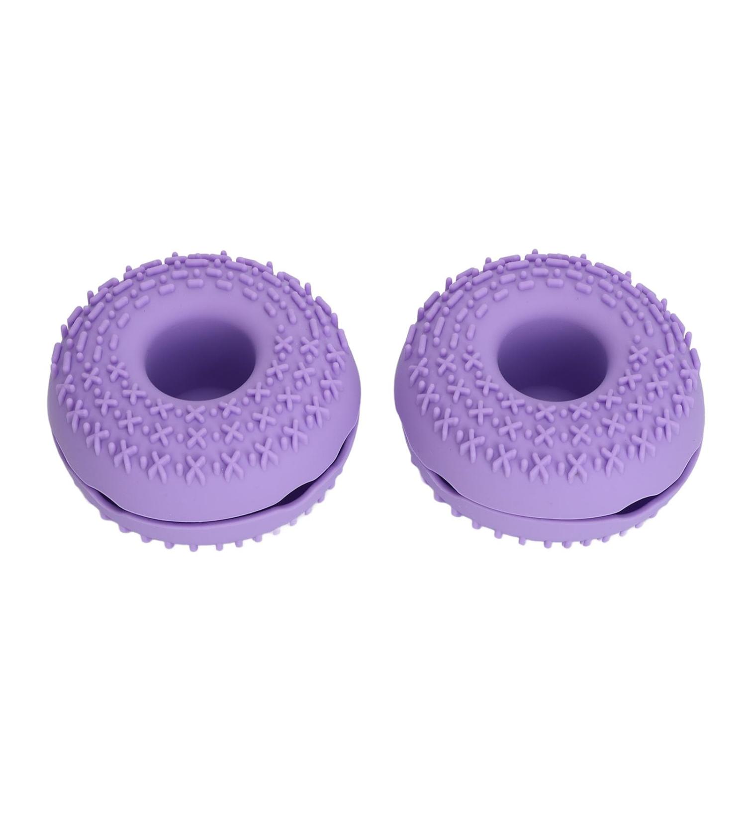 Donut Shape Makeup Brush Cleaner Mat - Silicone for Easy Cleaning & Storage | International Shipping Available - Buy Online on GoSupps.com