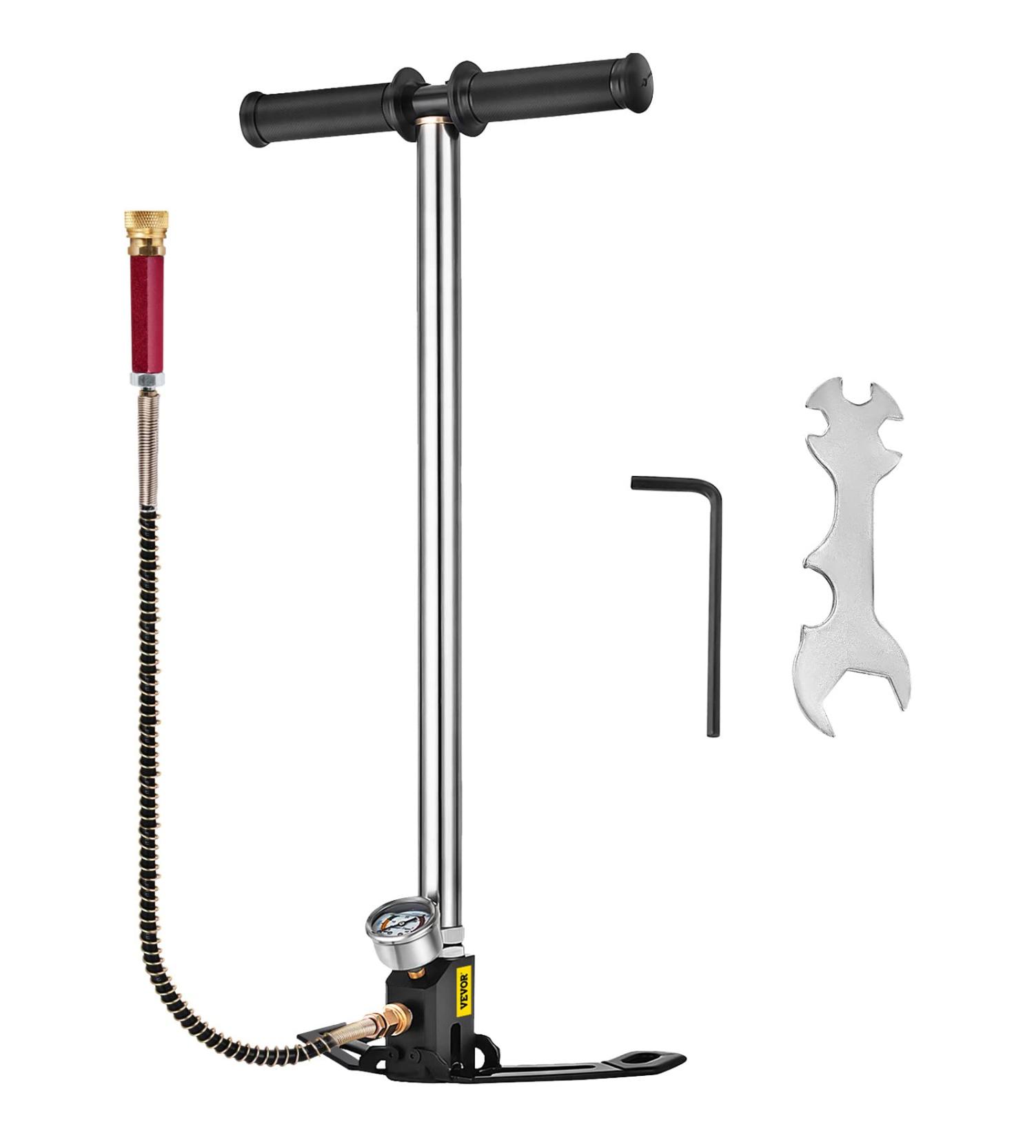 BestEquip Airgun PCP Pump 4500PSI High Pressure Hand Pump 3 Stage Pump Chamber PCP Air Pump - Buy Online on GoSupps.com