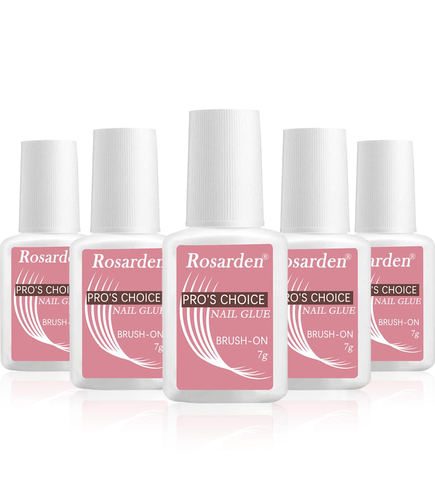 Extra Strong Nail Glue for Acrylic & Press-On Nails - Quick Dry & Long Lasting - 5PCS - Buy Online on GoSupps.com