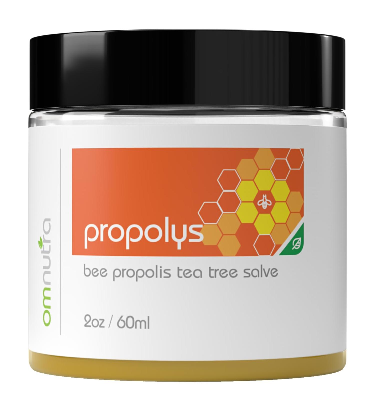 Extra Strength Athlete's Foot Treatment - 2oz Propolis Skincare Salve for Cracked Feet & Natural Healing with Tea Tree Oil - Buy Online on GoSupps.com