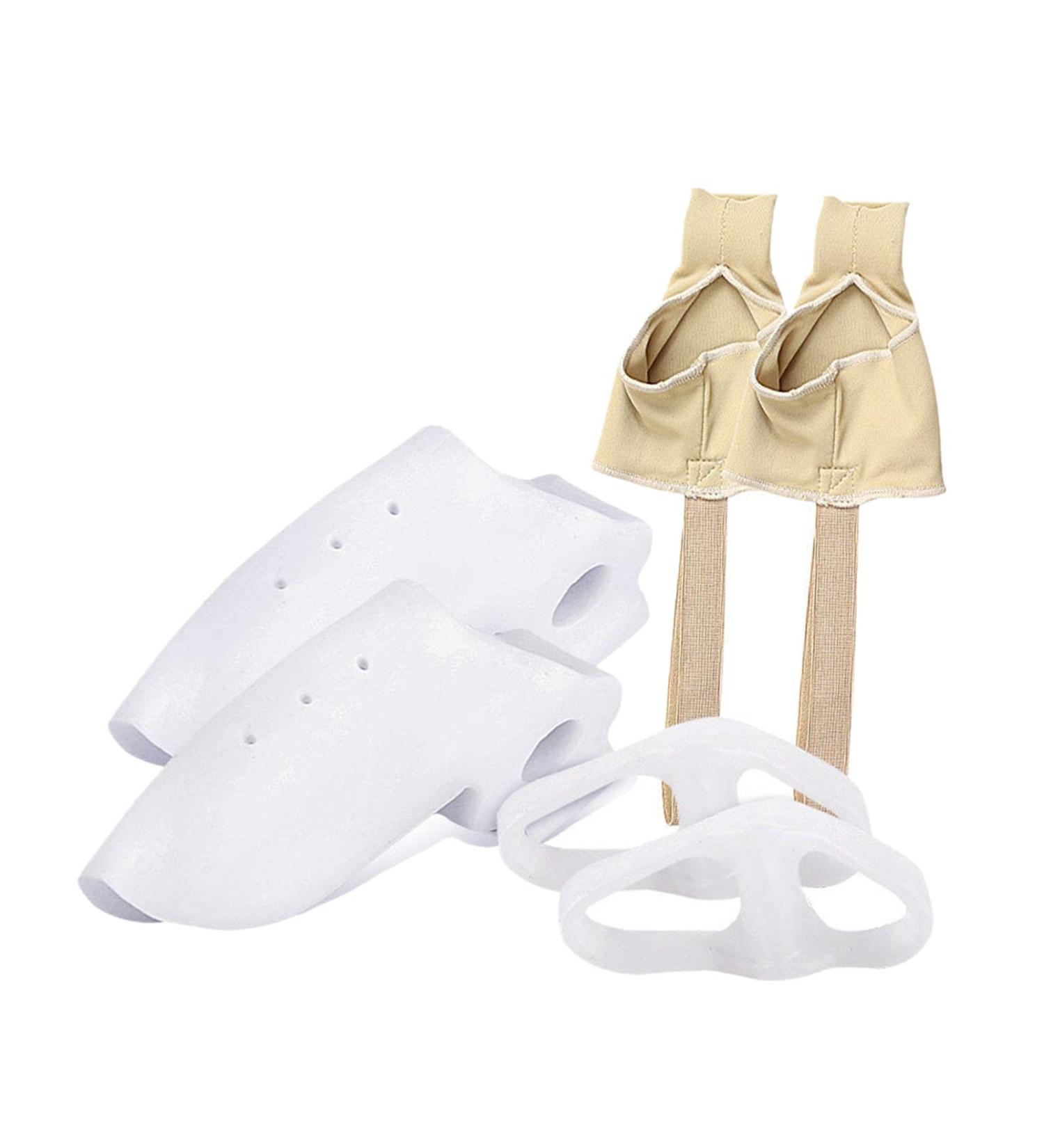 Folpus Bunion Protector Set | Toe Correction Kit for Healthy Feet | Non-Slip Protective Sleeves - Shop Now! - Buy Online on GoSupps.com