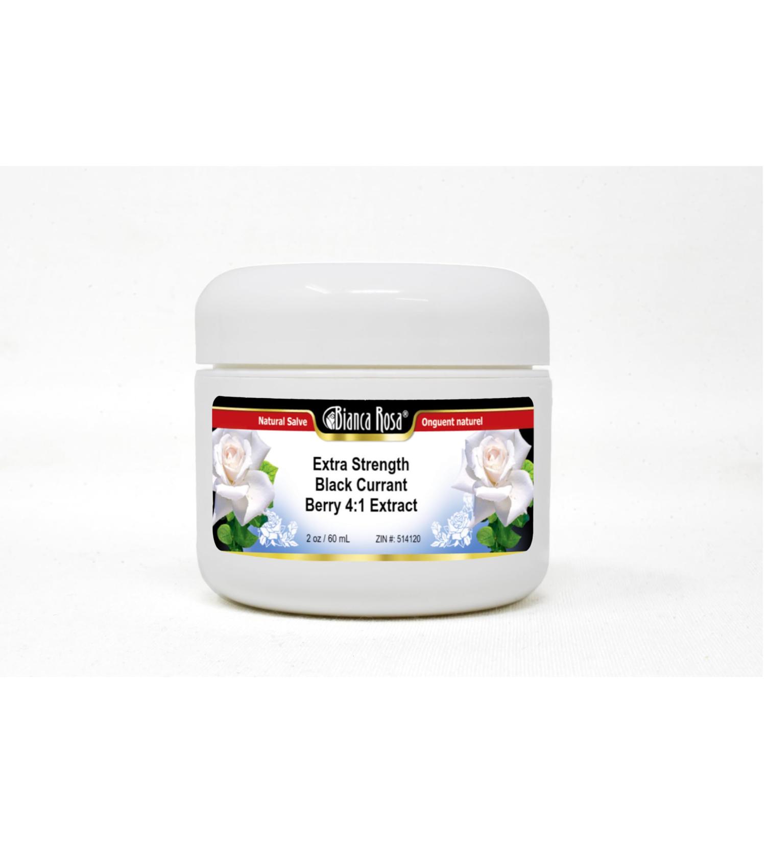 Extra Strength Black Currant Berry 4:1 Extract Salve Ointment - 2 oz | International Shipping Available - Buy Online on GoSupps.com
