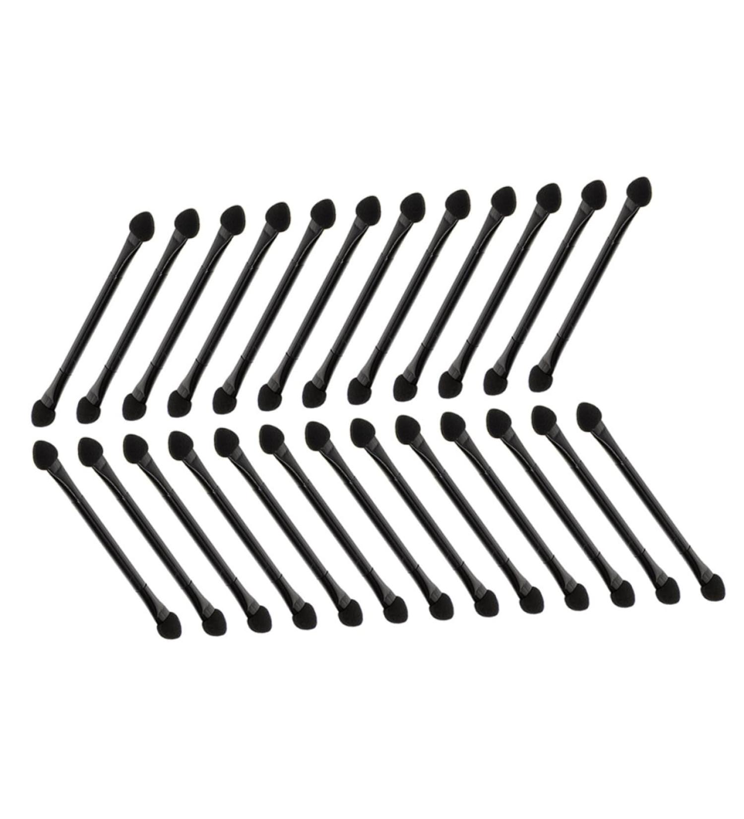 Ipetboom 25 Pcs Double Ended Eye Shadow Stick Eyeshadow Beauty Accessories Cosmetic Lip Mask Brush Miss Girl - Buy Online on GoSupps.com