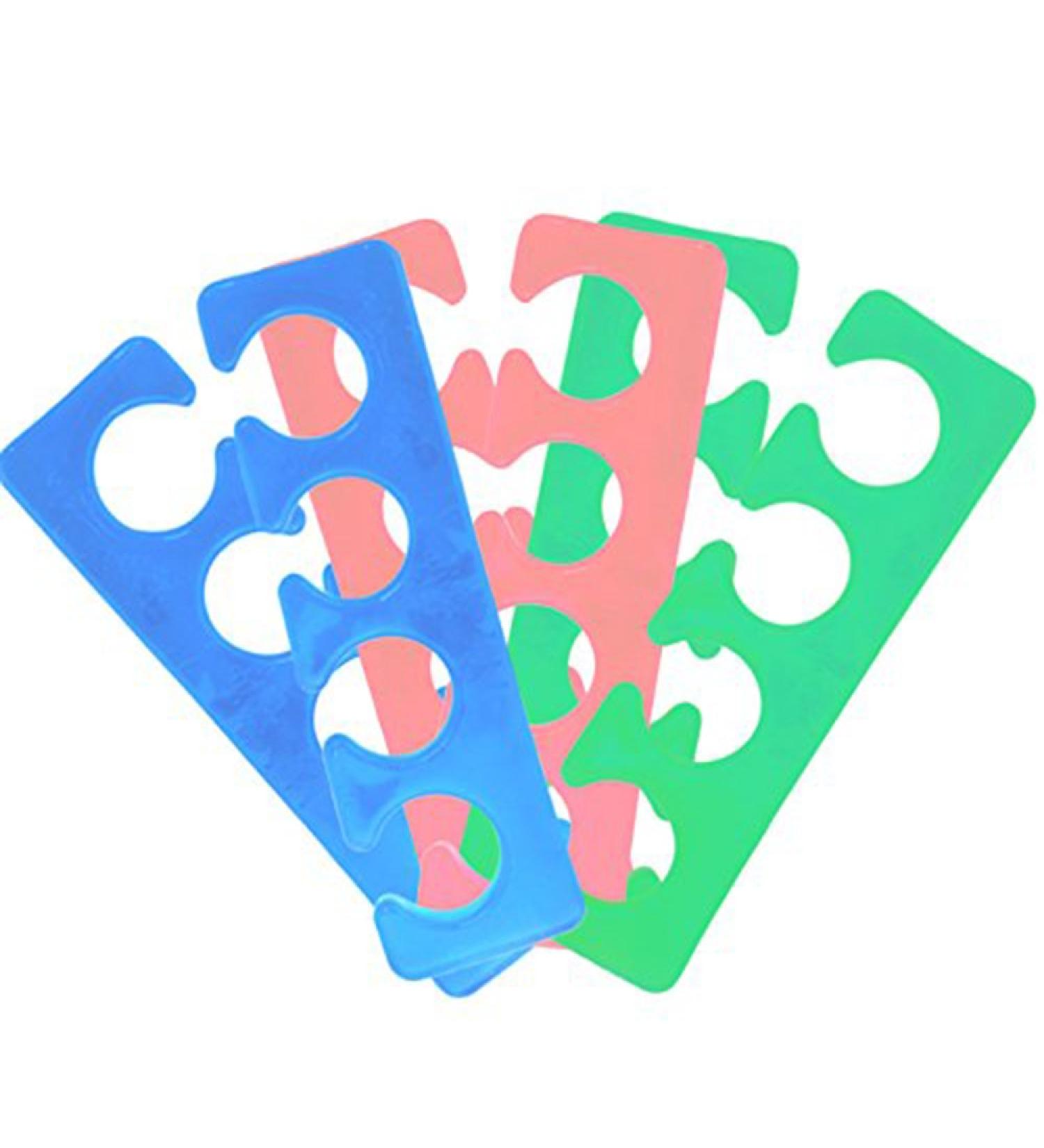 KADS Silicone Toe Spreader - 3 Pairs Durable Silicone Toe Separators for Nail Art Manicure & Pedicure - International Shipping Available - Buy Online on GoSupps.com