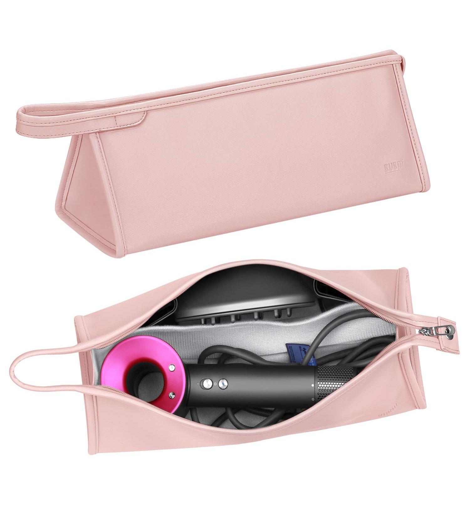 BUBM Travel Case for Dyson Airwrap - Portable Waterproof Carrying Bag for Dyson Supersonic Styler - Pink - Buy Online on GoSupps.com