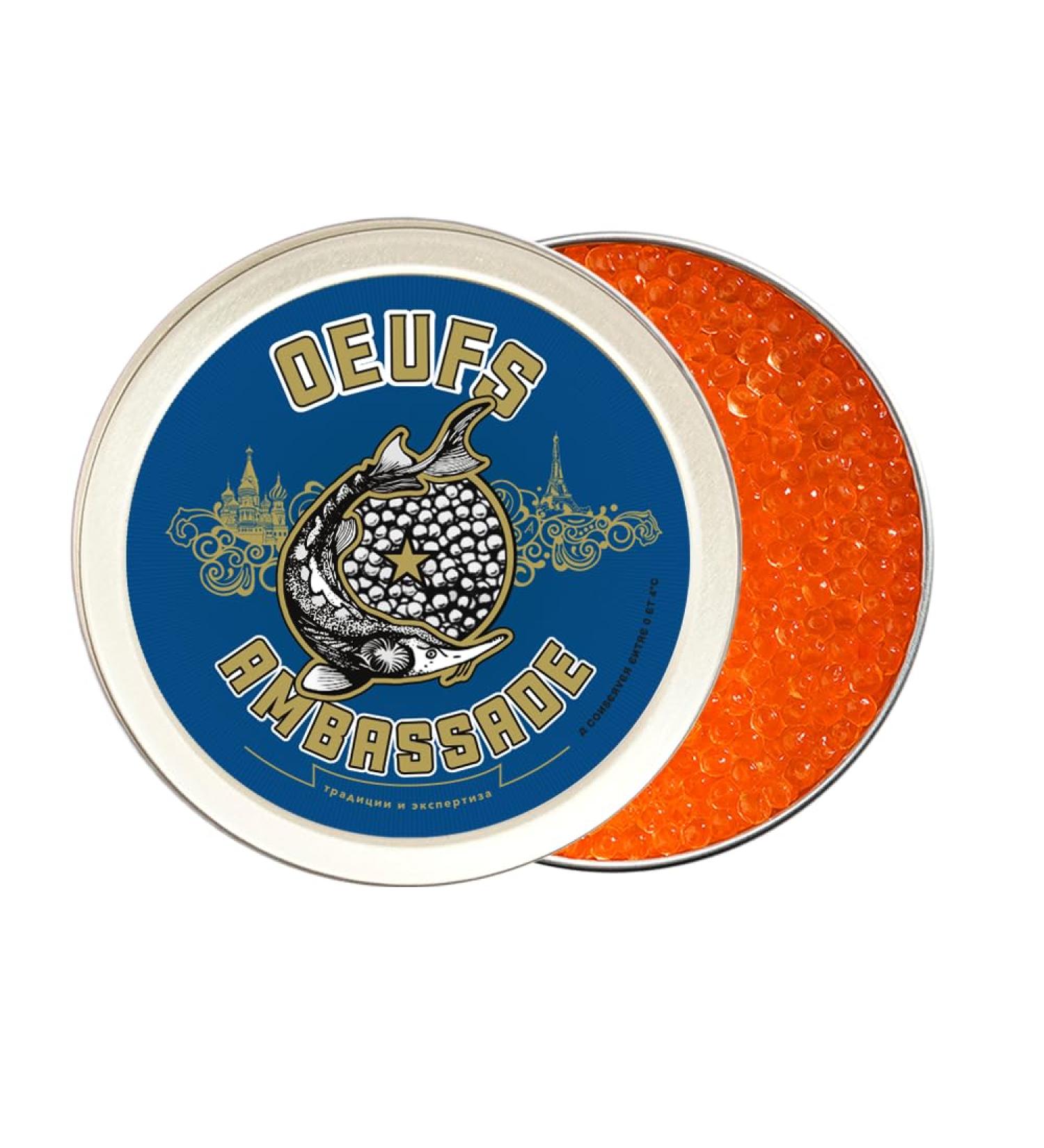 Trout eggs France 250 g - Refrigerated delivery - CAVIAR AMBASSADE - Buy Online on GoSupps.com