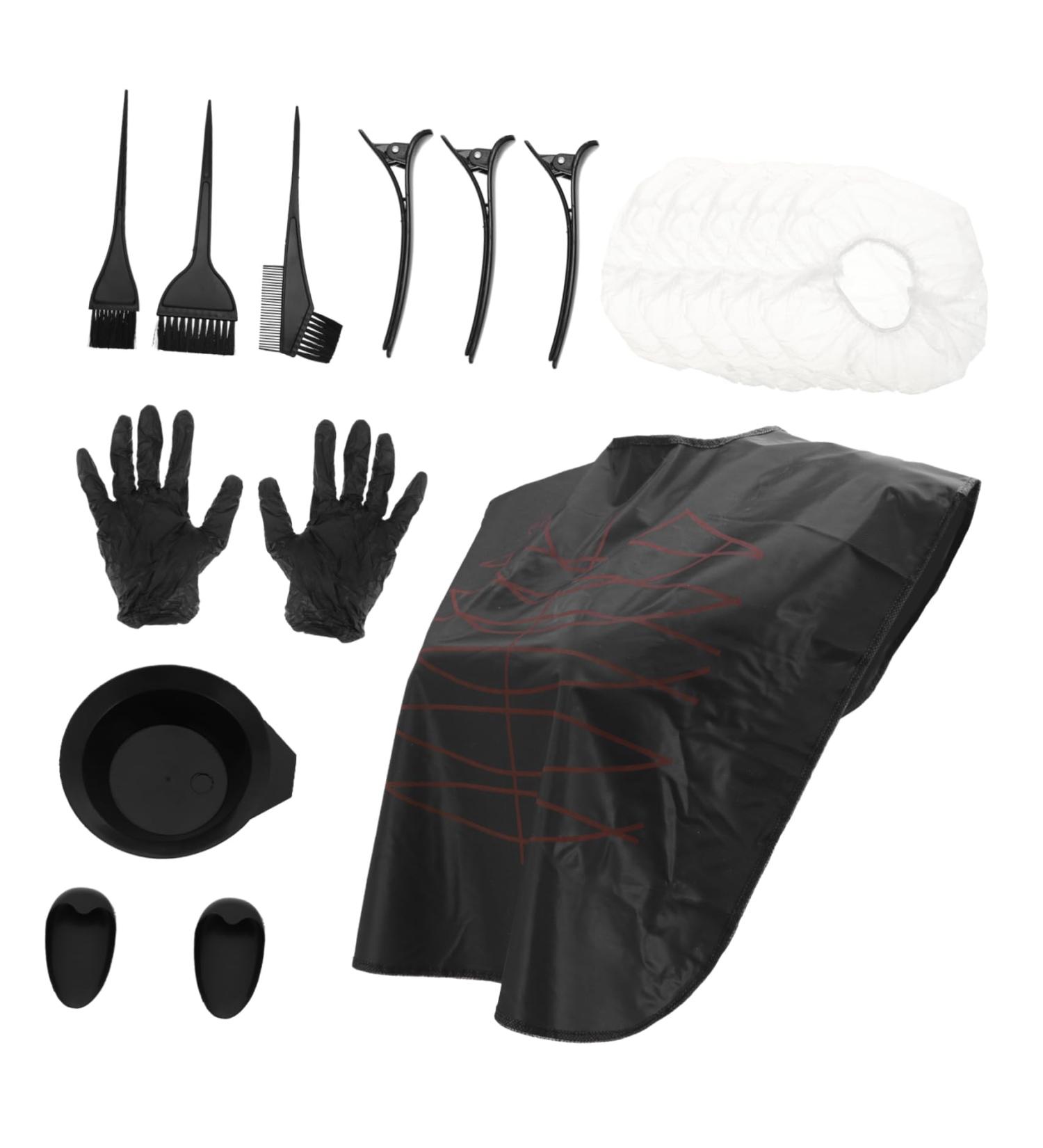 Ipetboom 1 Set Hair Coloring Tools Hair Dyeing Kit Hair Clips Alligator Hair Dye Brush Barber Cape Hair Dye Comb Salon Hair Dying Kit Hair Coloring Kit Tool Kit Plastic Baking Oil - Buy Online on GoSupps.com